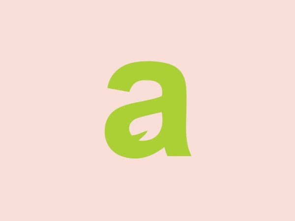 The Altagro logo is a modern, fluid design featuring a stylized lowercase letter 'a'. It is seamlessly formed with a bold, organic shape and a gentle curve on the top right that flows into a pointed tail at the end of the letter. The vibrant green color suggests growth, freshness, or an environmentally friendly theme. The minimalist and contemporary style conveys a sense of innovation and approachability.
