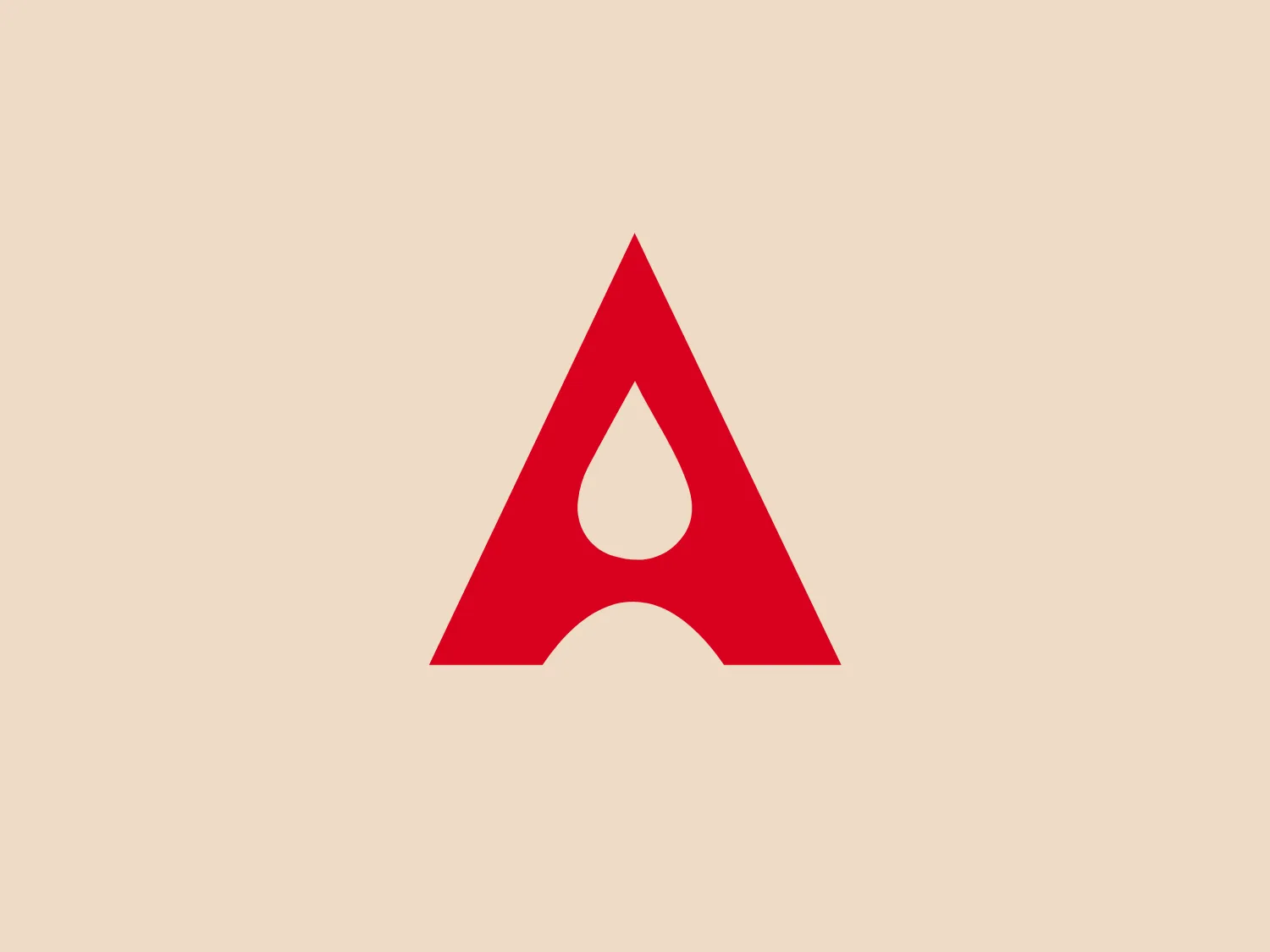 The image for Africa Oil depicts a stylized letter "A" in a striking bright red color, with a bold and modern design. The "A" incorporates a distinctive feature resembling a drop or a flame within its structure, adding a dynamic and fluid element to the otherwise geometrically solid figure. The character is sans-serif with a clean cut, lacking any additional embellishment, giving it a contemporary and professional appearance. The rounded base of the "A" contributes to the overall friendly and approachable feel of the logo.