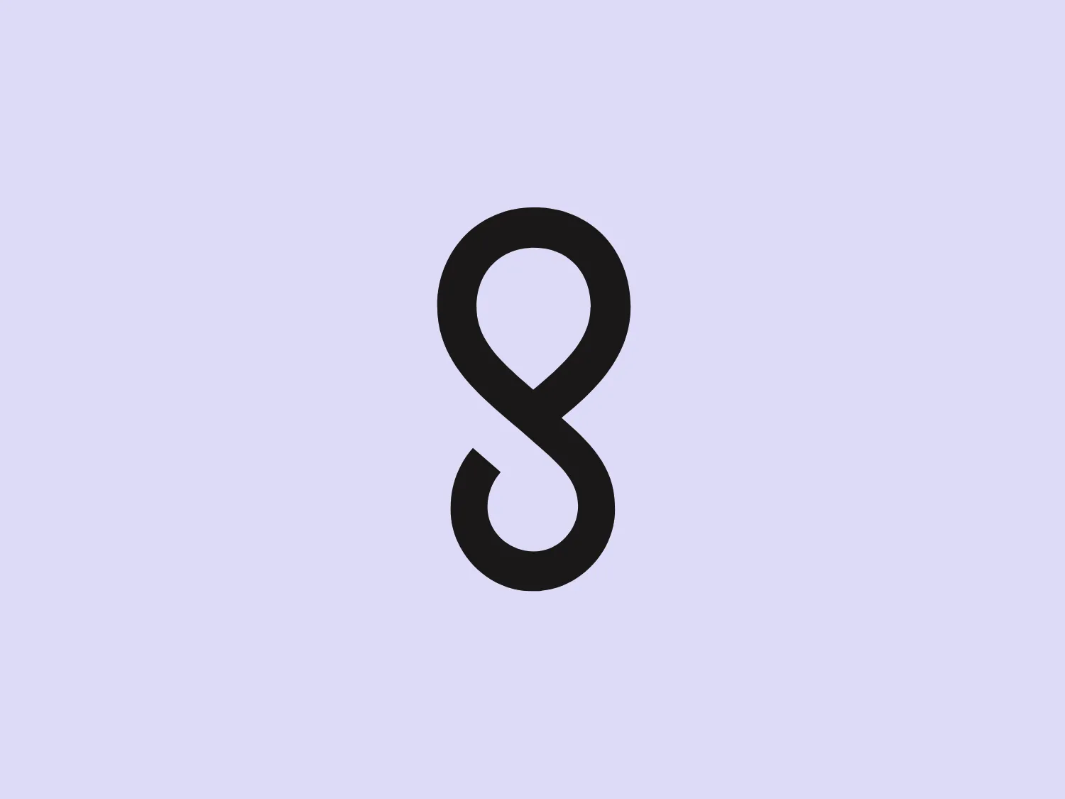 The Enigma Technologies logo features a stylized infinity symbol or a figure-eight lying on its side. It is a sleek, modern design with smooth curves and a bold, continuous line. The monochrome color palette is simple, leveraging a strong black against a plain background, which conveys a sense of elegance and minimalism. The logo's simplicity allows it to be highly adaptable and potentially representative of concepts such as endless possibilities, continuity, or balance.