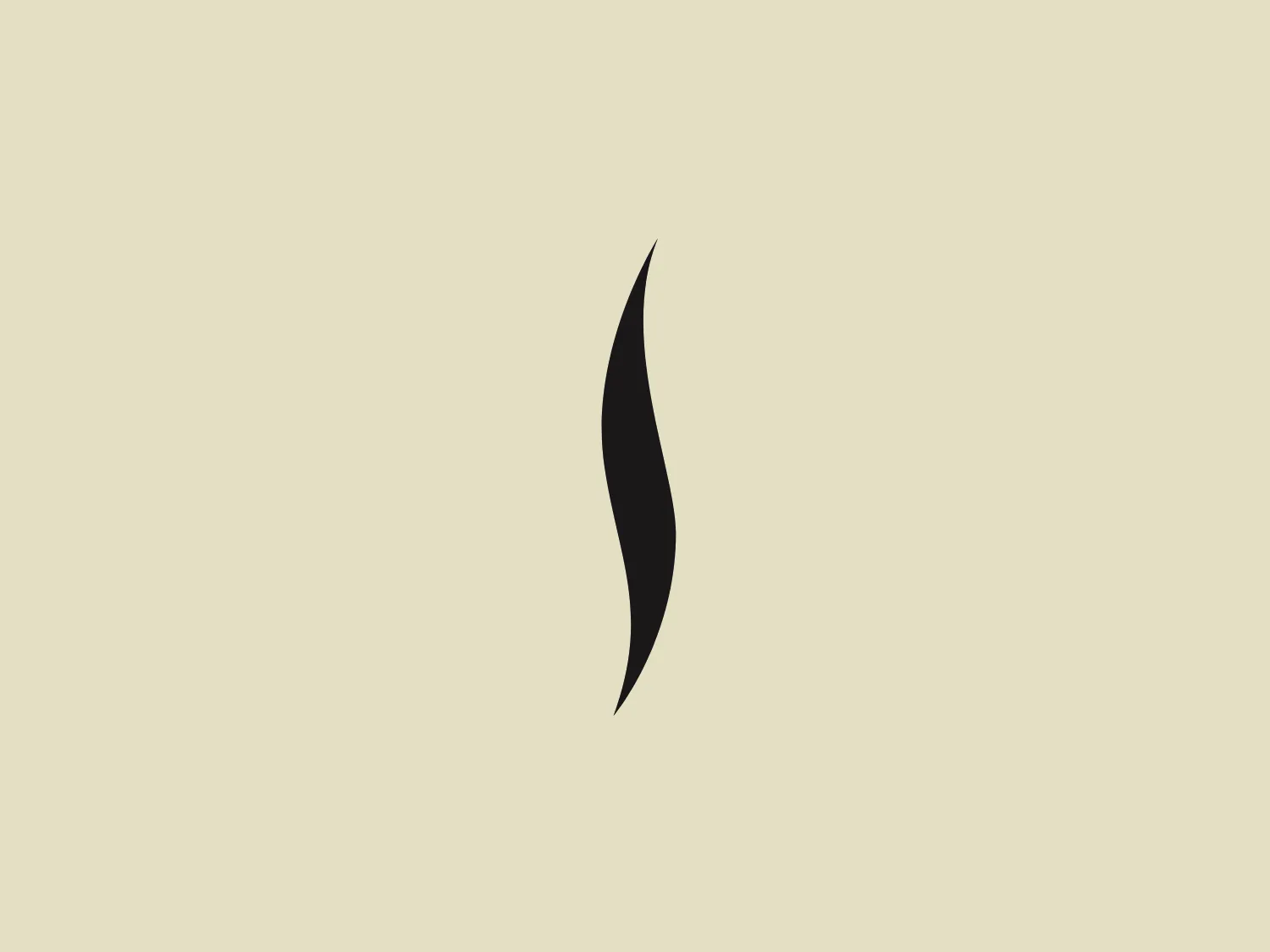 The business logo for Sephora is a sleek, black design resembling a stylized flame or a curved blade. Its minimalist and modern appearance features smooth, flowing contours tapering to sharp points, conveying elegance and dynamism. The solid color and clean, contemporary feel make it versatile, with a touch of asymmetry adding interest and movement.