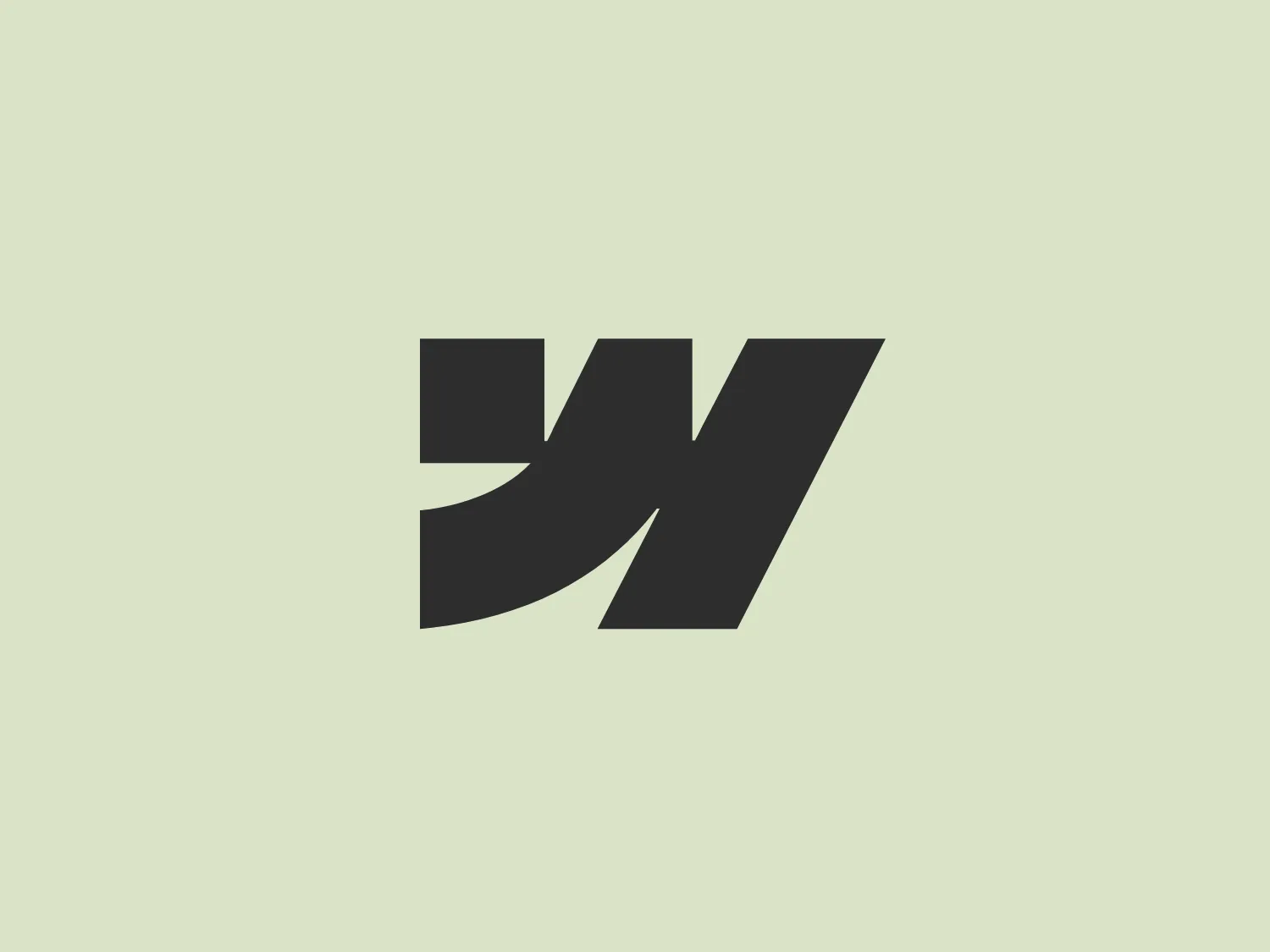 The logo displayed is a stylized letter "W" comprised of four blue geometric shapes that resemble angular, disjointed ribbons arranged to create the negative space of a "W." The color is a vivid, saturated blue, which gives the Webflow logo a modern and dynamic feel. Its sharp angles and asymmetric design lend an edgy, contemporary aesthetic, making it stand out and suggestive of movement or innovation. The logo's simplicity allows for versatile application across various mediums.