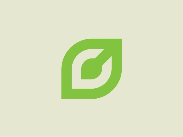The Clickseed logo is a sleek, modern design primarily composed of a vibrant green color. It features a stylized letter 'D' that wraps around an implied letter 'G', creating an interlocking effect. The 'D' has a leaf-like shape inside, conveying a sense of growth or eco-friendliness, which is suggested by its green hue. This logo could be associated with environmental themes or related industries. The simplicity of the design and the use of negative space to imply the 'G' gives the logo a clean and scalable appearance, making it versatile for various applications.