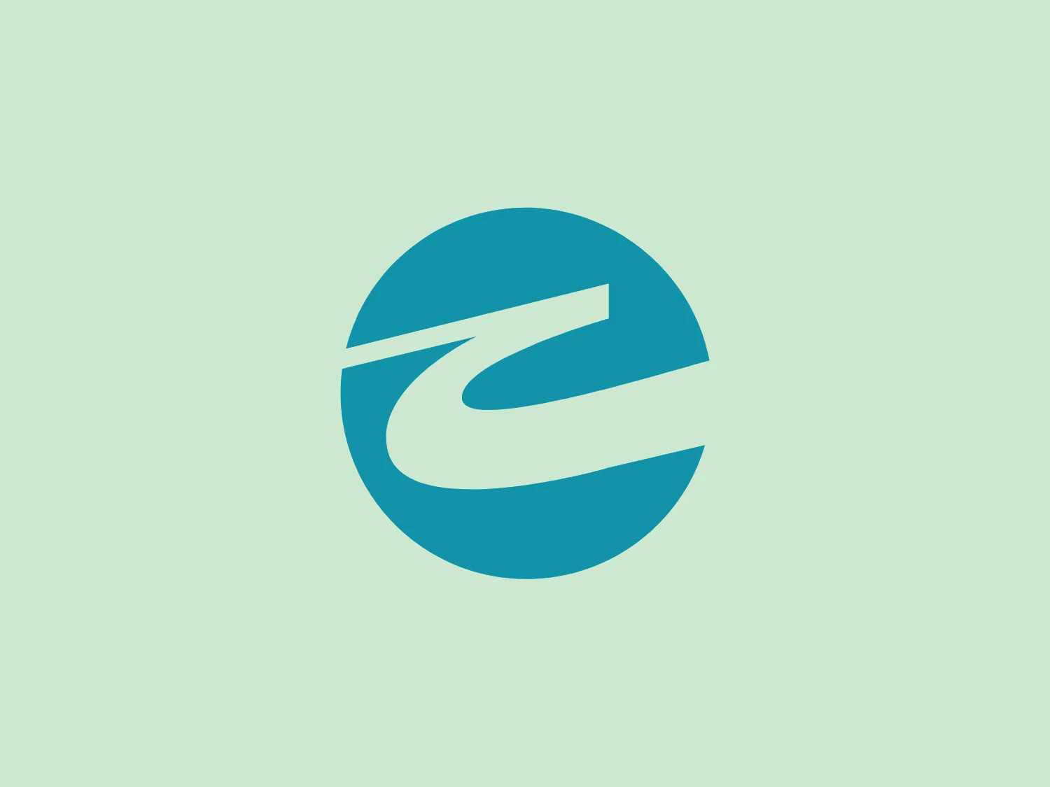 The Clarion Hotel logo showcases a bold, stylized letter 'e' enclosed within a circle. It boasts a modern design with a flowing, continuous line, creating a dynamic impression. The slightly italicized letter enhances the sense of forward motion. Utilizing a striking shade of teal, the logo stands out for its vibrancy and energy. The clean, contemporary look of the shapes and color choice is suitable for a brand seeking to convey innovation and efficiency.