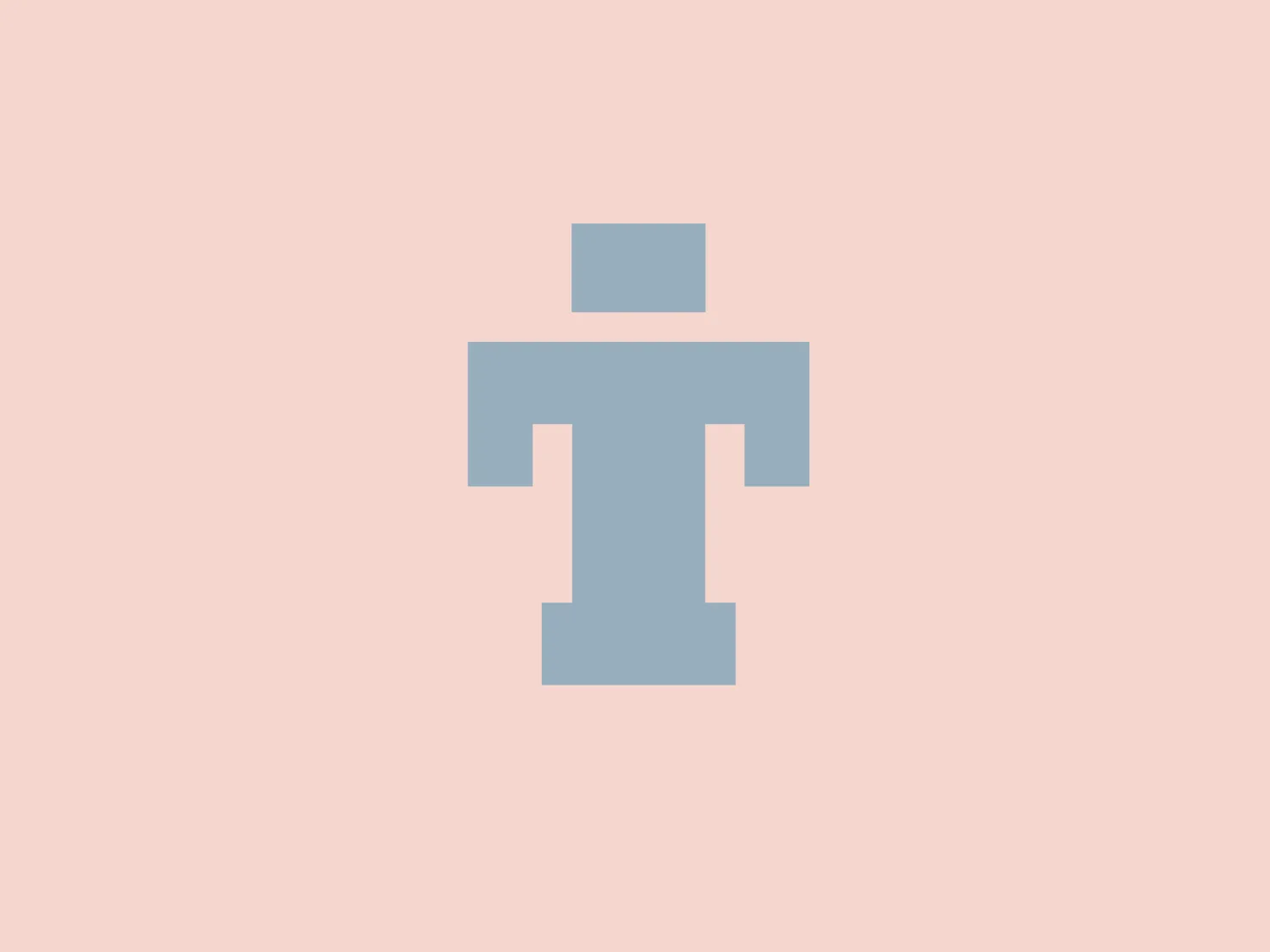 The image appears to be a placeholder for the Tatesoft logo, not an actual logo itself. It features a simplified icon of a T-shirt in a light to mid-tone gray color. The T-shirt design is basic, displaying a single central rectangle for the body and two extensions on either side representing sleeves, with a small rectangle on top for the neck. The icon has no intricate details and relies on a minimalist, geometric aesthetic. It is centered on a plain, white background, which emphasizes its simplicity and clean lines. This very plain design is typical of placeholders used in templates before a final Tatesoft logo is inserted.