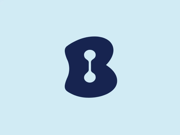 Here's what we like: The Bezeq logo's unique abstract shape and sophisticated navy blue color exude professionalism and modernity.