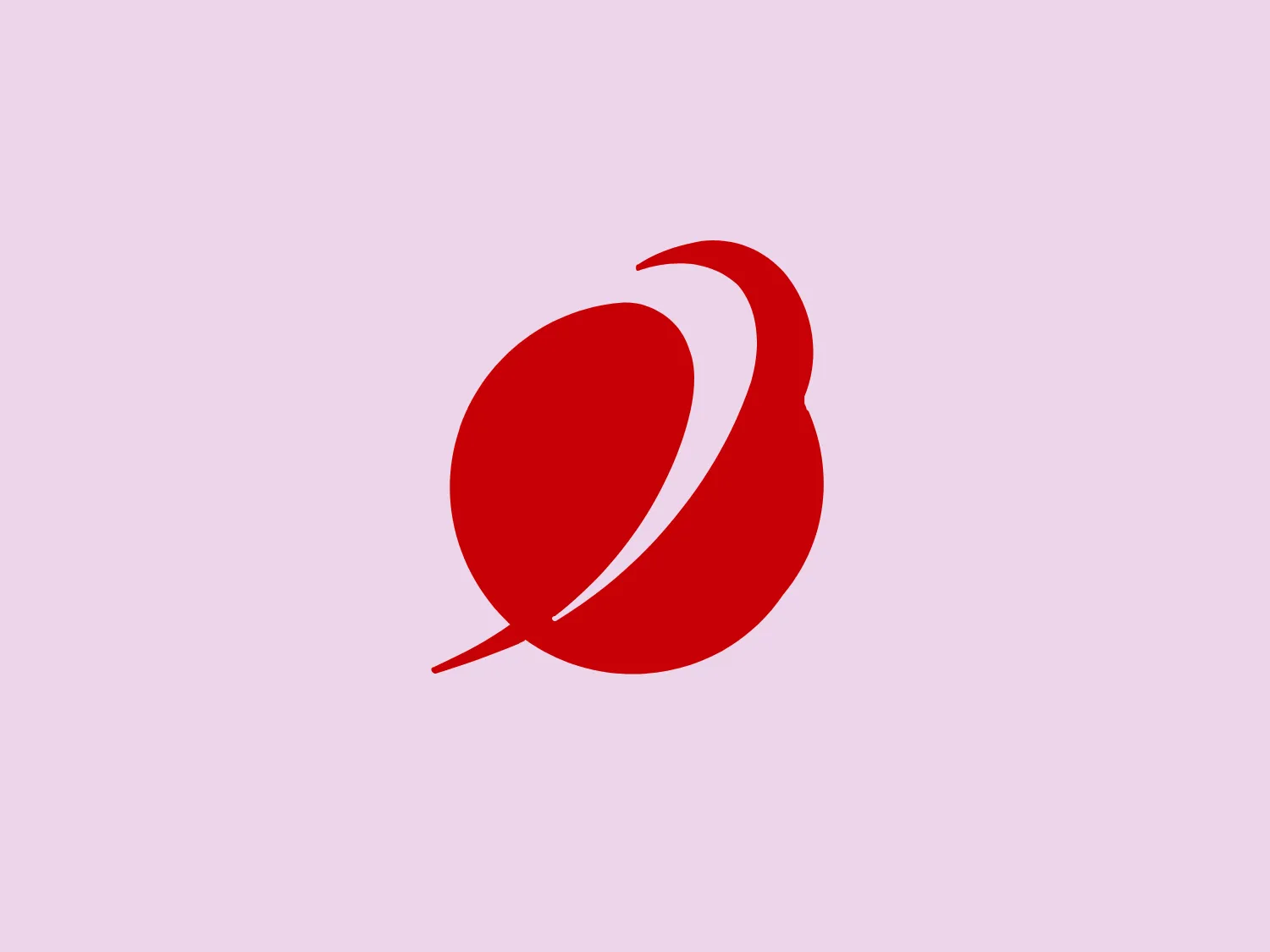 The Cocha logo is a simple and modern design featuring a red circular shape with a white swoosh-like curve cutting through it diagonally from the top left to the bottom right. This creates a dynamic visual effect, suggesting motion or a subtle 'S' shape within the circle. The bold red and clean white contrast make the logo eye-catching, sleek, and easily recognizable, suitable for a brand seeking a fresh and vivid identity.