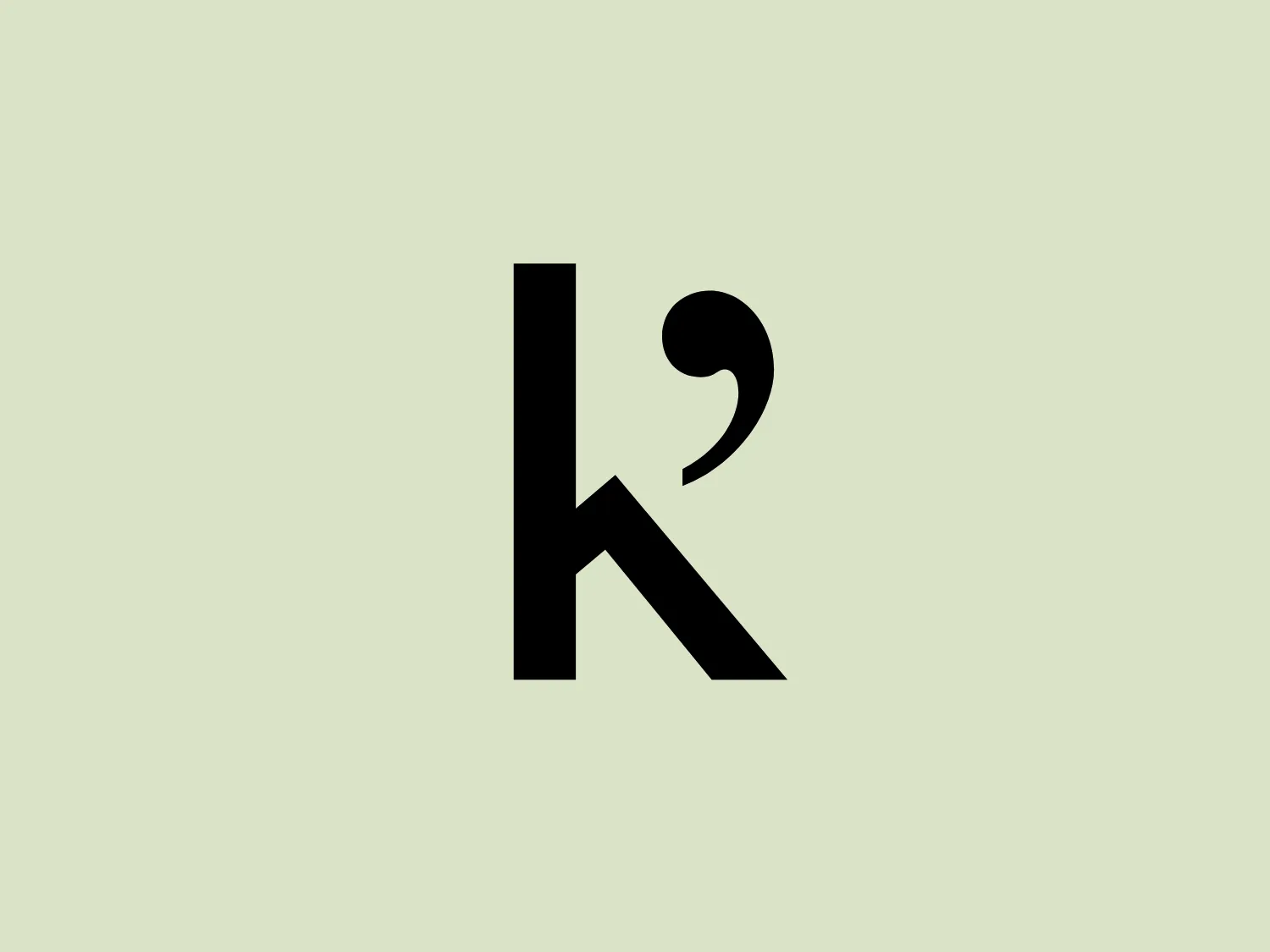 The logo for Karst showcases a stylized lowercase "k" with a modern and minimalist design. The main body of the "k" is a bold straight black line, while the arm of the "k" forms an elegant curve. The intersection where the straight line meets the curve is slightly shifted downwards, giving the logo a dynamic and unique appearance. The colors are strictly monochromatic, with the logo itself in solid black. This simple yet distinctive design conveys a sense of sleekness and could cater to a contemporary brand looking for a clean and sophisticated identity. Given the simplicity of the logo, a muted background color would complement it well without overshadowing the design.