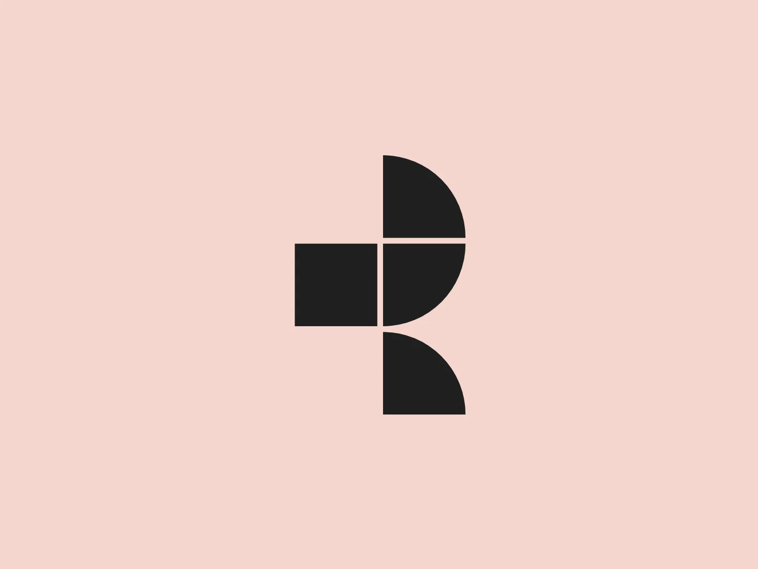 The logo for Raltec is a stylized letter 'R' in a bold red color palette. This design features geometric shapes, including a large quarter-circle at the top right and a rectangular shape jutting to the left that forms the 'stem' of the 'R.' Symmetrically aligned smaller quarter-circles create negative space, suggesting a lowercase 'r' within the negative space of the uppercase 'R.' The clean right angles convey a modern and minimalistic feel, while the bold red hue suggests confidence and energy.