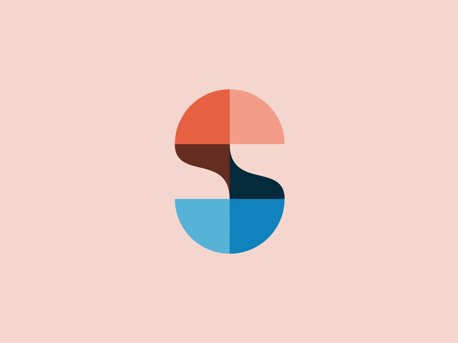 The Sciendo logo is a stylized abstract design with a circular shape divided into three distinct sections or swooshes. The top swoosh is a salmon pink color, the bottom left is a bright sky blue, and the bottom right is a deeper teal or turquoise color. The sections are separated by slight curves, giving the impression of dynamic movement or rotation within the circle. The overall feel of the design is modern and minimalist, with a sense of balance and fluidity conveyed through the smooth transitions between colors and shapes. The segmentation of the circle could evoke a sense of connectivity or unity.