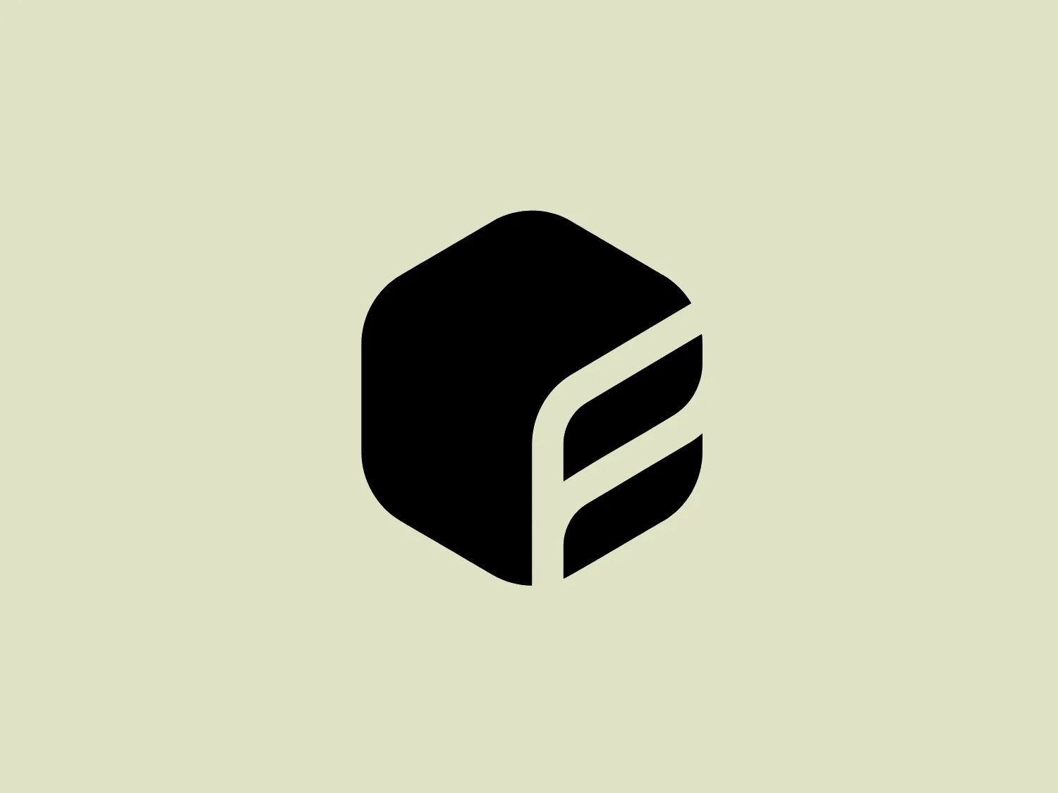 The Flipside logo features a stylized, three-dimensional cube with one of its corners facing forward. It is composed of a solid black color with three white horizontal stripes on the lower right side, giving the impression of layers or levels within the cube. The design is minimalist and modern, with a bold contrast between the black and white elements that give it a professional and sleek appearance. The shape suggests stability and structure with a hint of depth and sophistication.