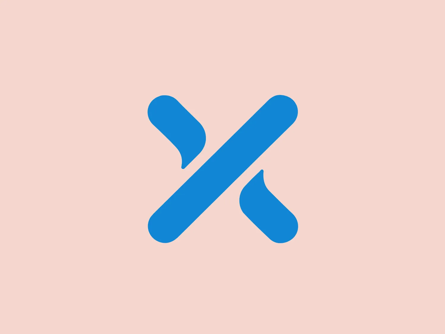 The Flex logo depicts a stylized letter "X" formed by four distinct teardrop shapes with pointed ends overlapping in the middle. Each teardrop is vibrant blue, adding energy and modernity to the design. Arranged diagonally, the shapes convey movement and dynamism. The use of negative space enhances the logo's versatility and memorability, resulting in a clean, contemporary aesthetic with a playful twist.