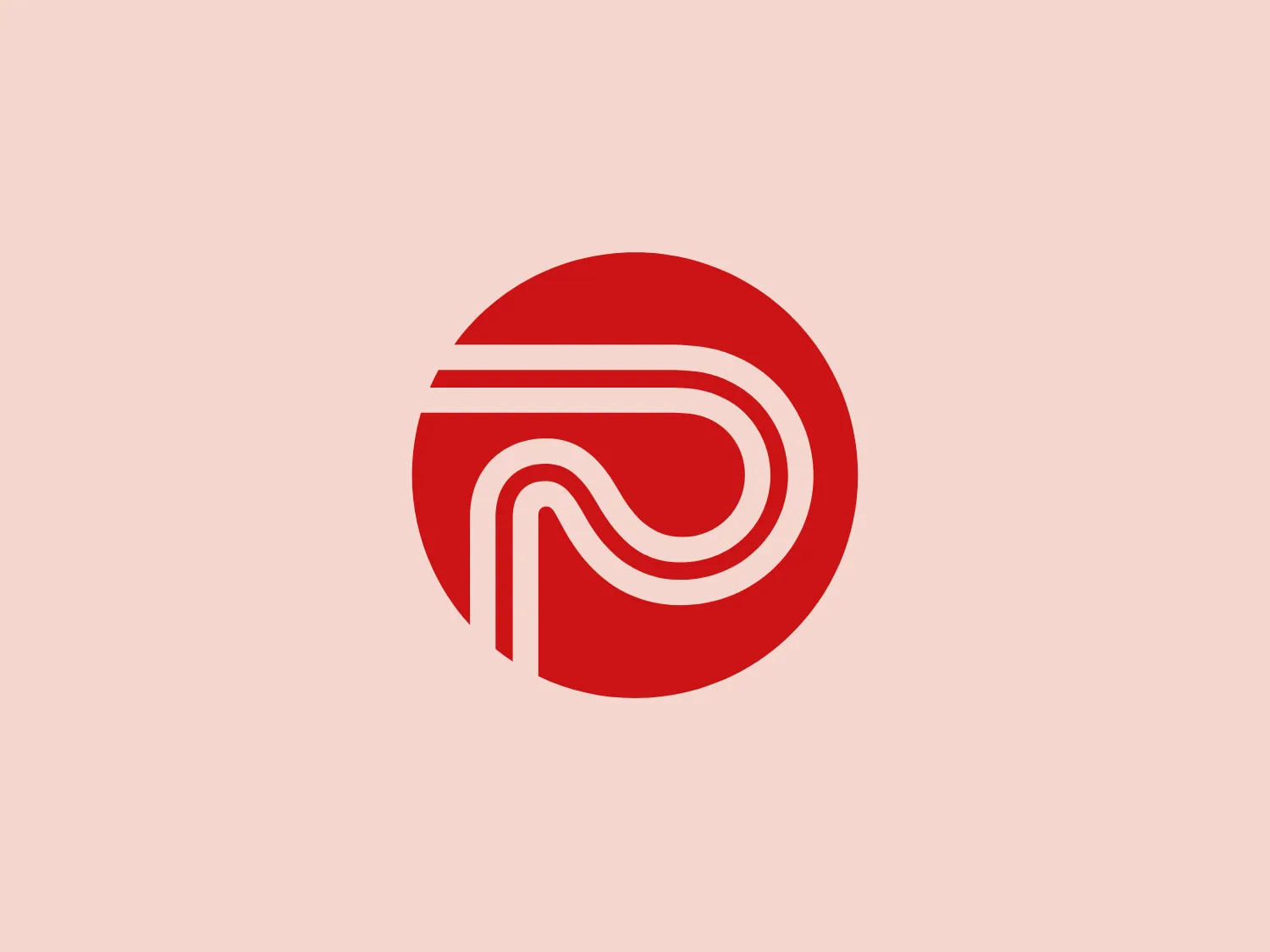 The logo for New Zealand Post showcases a stylized image integrated into a circular shape. The primary element resembles a path or a route with curves and lines that suggest motion or a journey. The design features white lines creating a single continuous path against a vibrant solid red background. The overall aesthetic is modern, minimalistic, and dynamic, enabling easy recognition and versatile application across various media. The smooth and rounded shapes contribute to a friendly and approachable feel.
