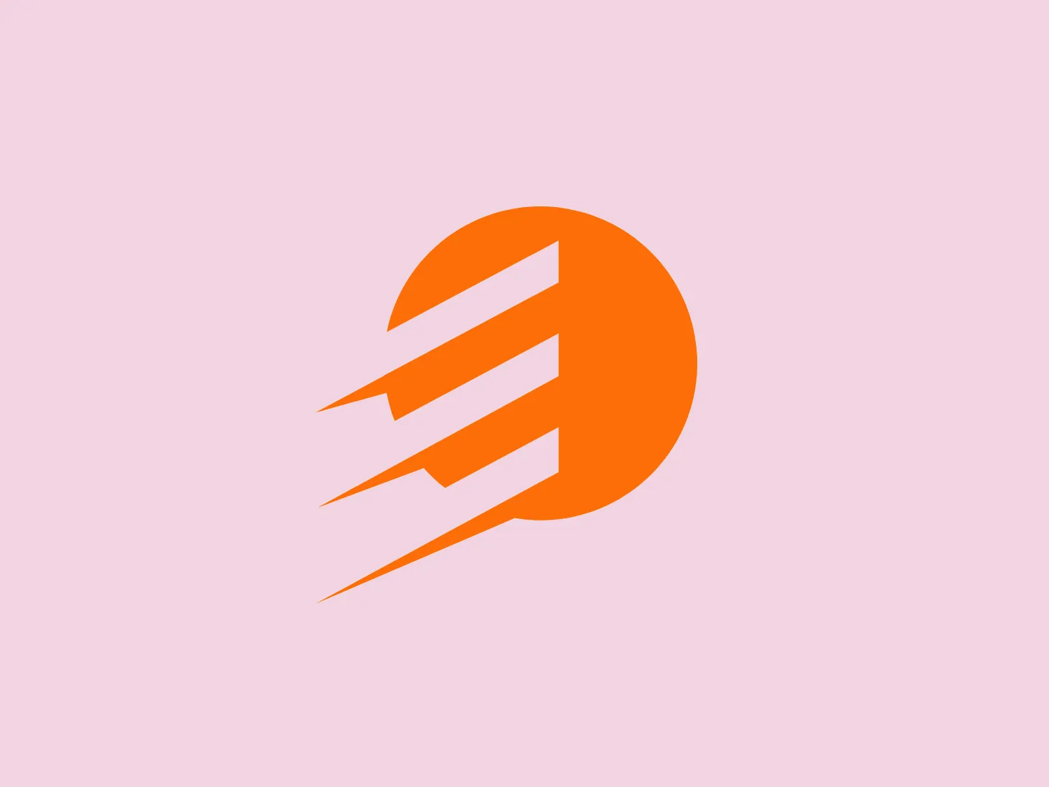 The Electrical Safety Authority logo features a stylized letter "E" in white, with three horizontal lines cut out of its middle section, giving it a dynamic and streamlined look. The "E" is positioned against a circular orange backdrop, giving the impression of speed, enhancing the sense of motion and energy. The use of bright orange and white creates a bold and high-contrast visual, making the logo stand out and appear vigorous. The overall design aesthetic is modern, sleek, and implies movement or fast service.