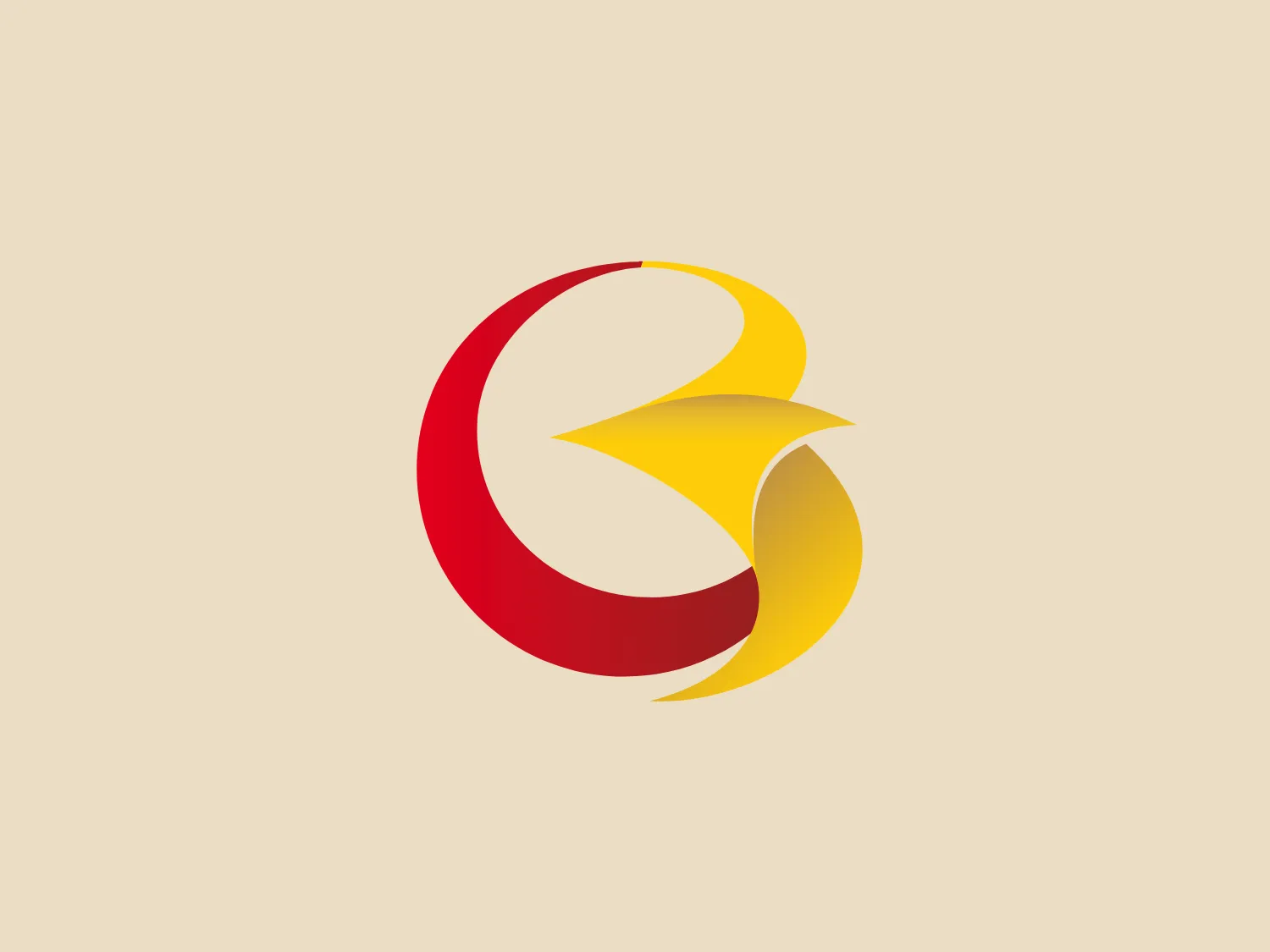 The Banco de Bogotá logo features a modern and dynamic design with two swirling elements in deep red and golden yellow. The red element forms a circle with a tail, suggesting movement, while the yellow swirl interlocks with the red, giving the impression of unity or interaction. This abstract and energetic logo exudes a sense of speed and agility, with vibrant and contrasting colors that promote visibility and a strong brand presence.