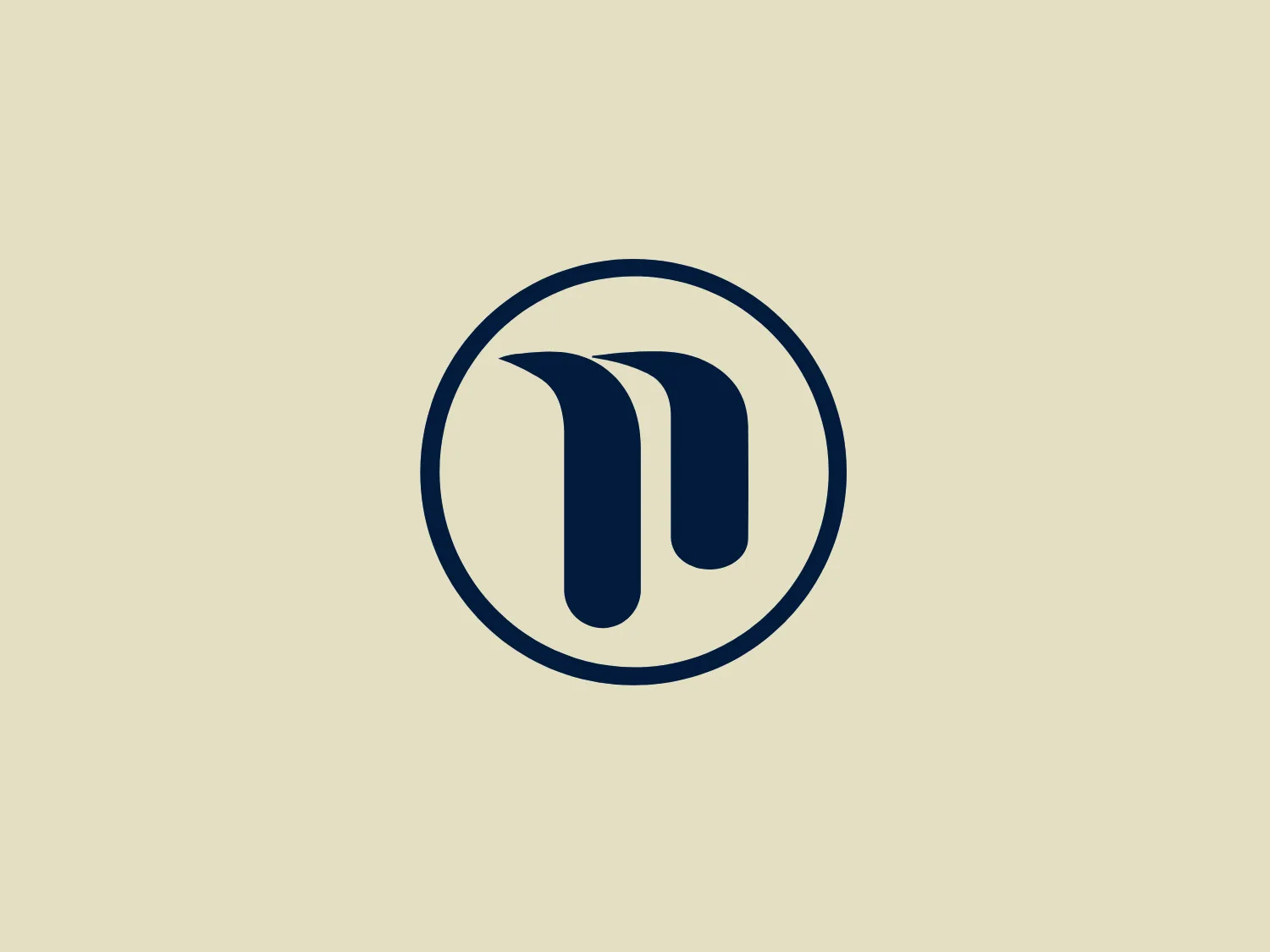 The Niagara logo features a bold, dark blue abstract mark inside a circular boundary. The abstract mark is suggestive of the letter "M" stylized with fluid, curved lines that give it a modern and sleek appearance. The lines of the "M" are thick and tapered towards the ends, lending the design a sense of motion and professionalism. The dark blue color conveys trust, dependability, and strength. The overall design aesthetic is minimalist and could be associated with various industries such as technology, finance, or consulting. Considering the colors of the Niagara logo, a light and neutral background that complements its professional look without overpowering would be ideal.