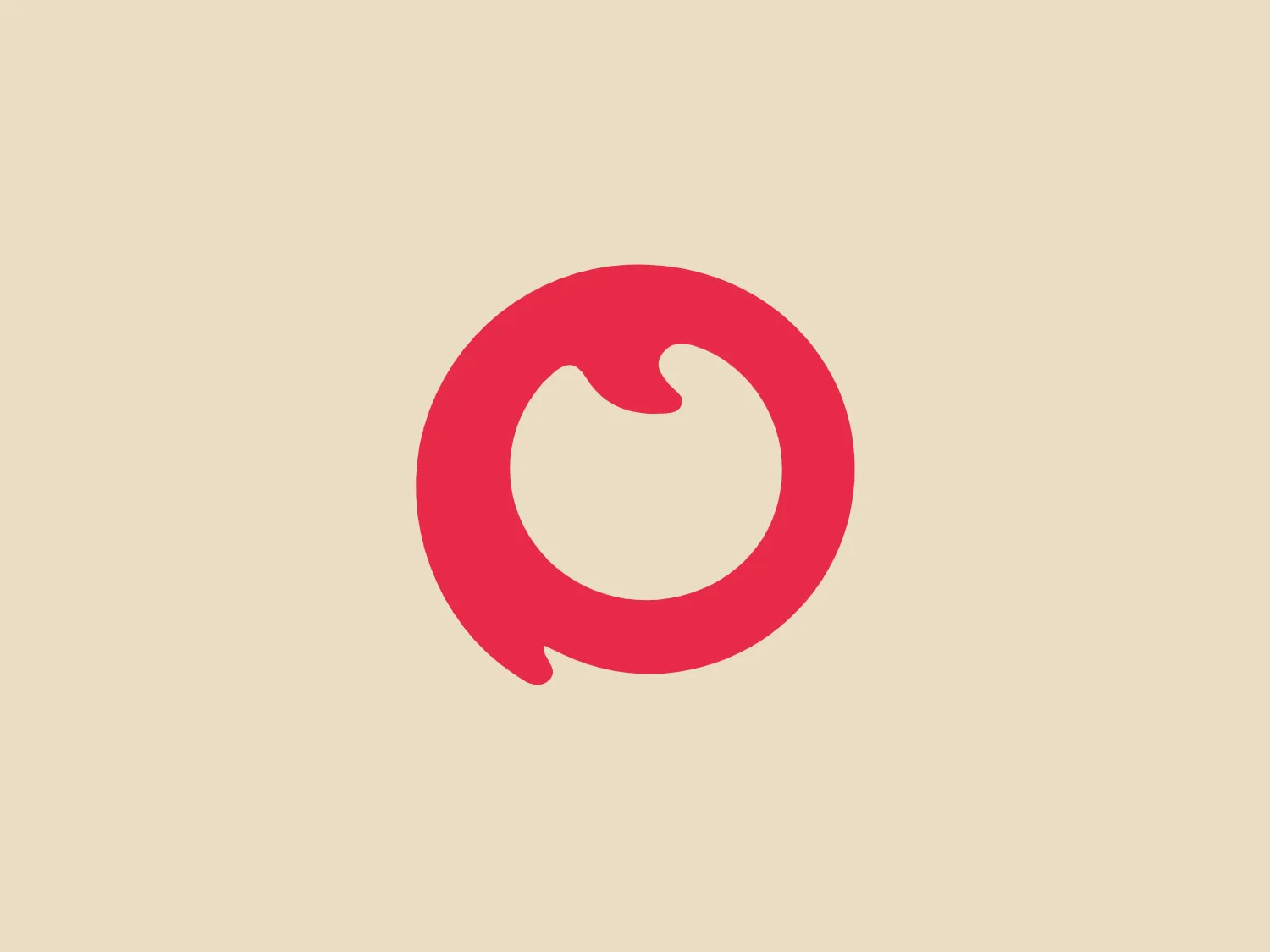The Patpat logo showcases a stylized circular shape with a cut-out that creates the appearance of a circular arrow or a loop. Its bold and solid aesthetic exudes a modern and dynamic look, accompanied by a vibrant red color that suggests energy and action. With a direct and clean visual effect, the logo emphasizes simplicity and recognizability.