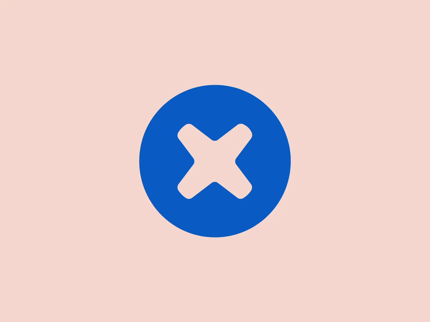 The iFixit logo features a white cross or 'X' mark centered within a bright blue circular background. The cross's limbs are uniform in width, giving it a balanced and sturdy appearance. The edges of the cross are softly rounded, which reduces the harshness of the symbol and adds a touch of modernity. The overall design aesthetic is one of minimalism and clarity, making the logo easily recognizable and scalable. The blue color of the circle evokes trust and reliability, while the white cross provides strong contrast for instant visual impact.