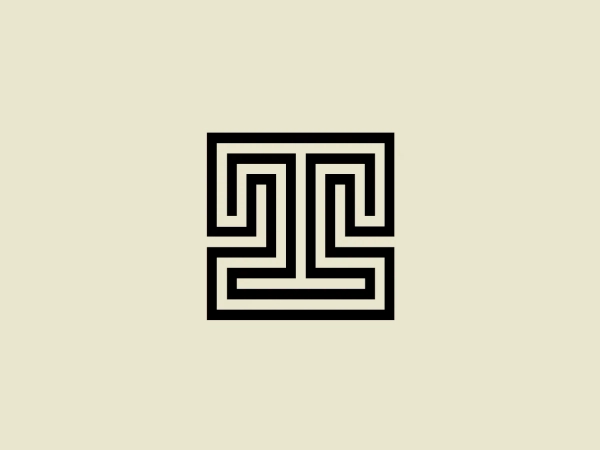 What we like: Tammi's logo showcases bold, geometric design with interconnected lines forming mirrored 'T' shapes, creating a modern, impactful look.
