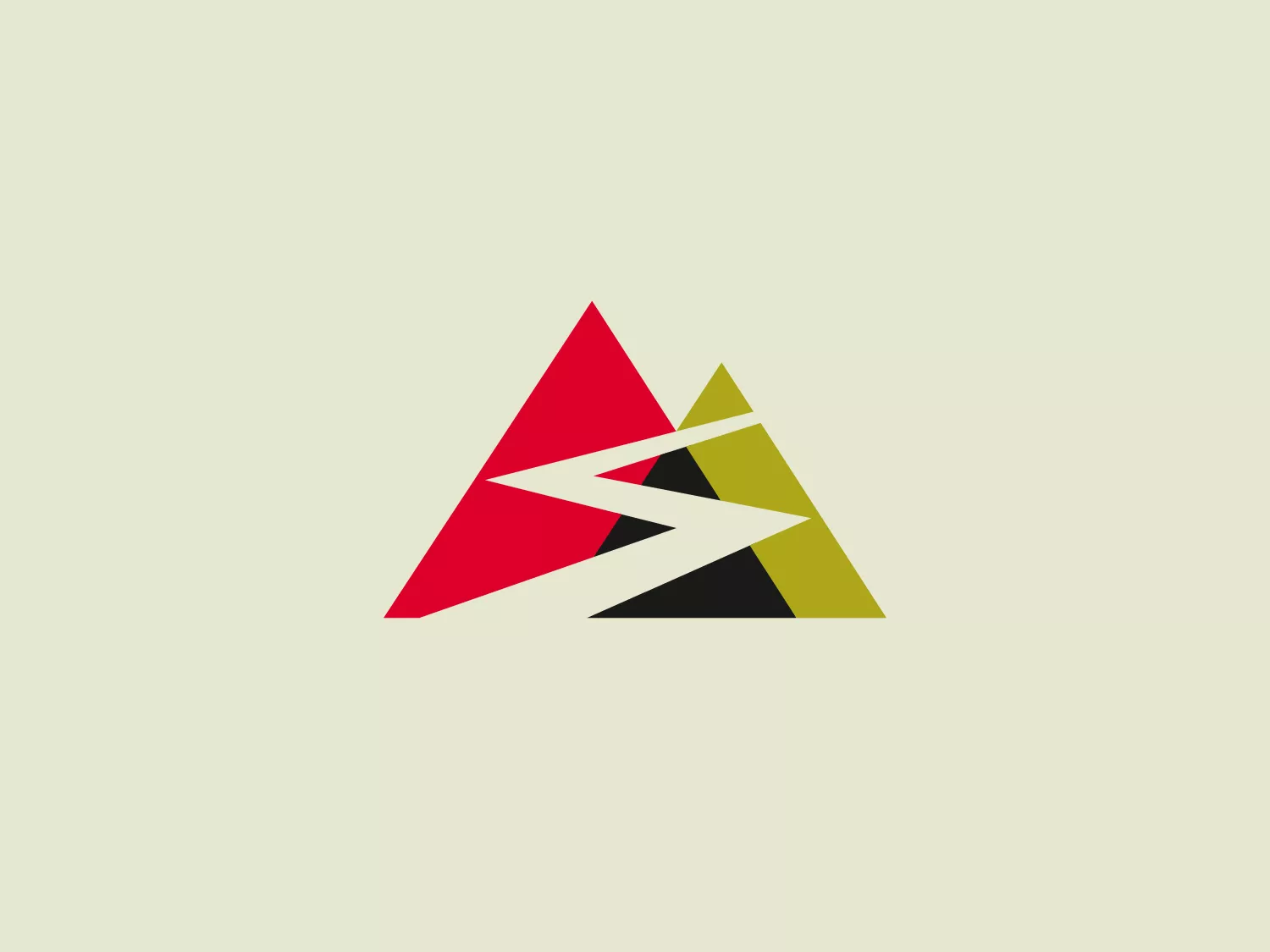 The Sigma Sport logo features a geometric design consisting of overlapping triangles in a dynamic arrangement, which creates a sense of motion or shifting perspective. The primary colors used in this design are a bold red, a vivid olive green, and black, with white space cleverly used to separate and define the shapes. The sharp angles and contrast between colors give the logo a modern and abstract look, which could represent connectivity, stability, and innovation. Given the colors present in the Sigma Sport logo, a neutral yet contrasting background color would complement it well.