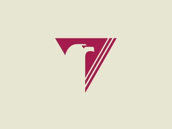 The 3V Tech logo is a stylized lettermark that combines the letters 'V' and 'T' using rich, deep maroon color. The design is modern and minimalist, with sharp angles and clean lines conveying a sense of precision and sophistication. The solid fill of the 'V' and the striped pattern on the right side add depth and texture to the logo.