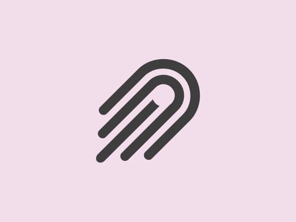 The Nylas logo features a stylized, abstract design reminiscent of a swoosh or a comet, with three curved lines tapering as they descend to the right, giving a sense of motion or speed. The main color is a medium to dark shade of blue, with subtle gradients that add depth and a modern, sleek look to the design. The lines are arranged in a way that could also be interpreted as a stylized representation of fingers or a hand in a swift moving gesture. The overall aesthetic is clean, dynamic, and contemporary, suitable for a tech or sports brand.