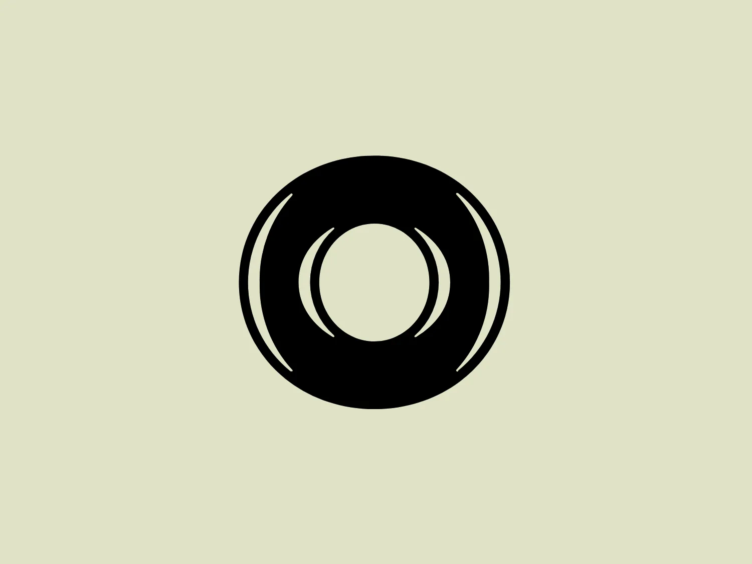 The Macquarie Group logo features a concentric circle design with a bold outer ring that encapsulates two thinner, crescent-shaped forms mirroring each other, thereby creating a central circular void. The aesthetic is minimalist and modern, using a stark black and white color scheme that suggests a sense of balance and precision. The use of negative space within the design not only centers the eye but also adds depth and a sense of sophistication to the emblem.