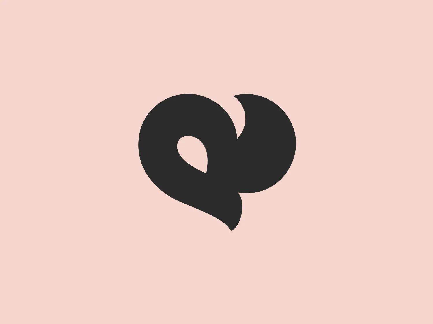 The Refriango logo is composed of a simple yet bold design consisting of a stylized heart shape made from one continuous line. It features smooth curves and a dynamic swirl that gives the impression of movement, turning back on itself to complete the heart shape. The right side slightly dips inward, adding to the unique twist on a familiar symbol. The vibrant, solid red color conveys passion and energy. The minimalistic approach and absence of additional elements make it versatile and modern.