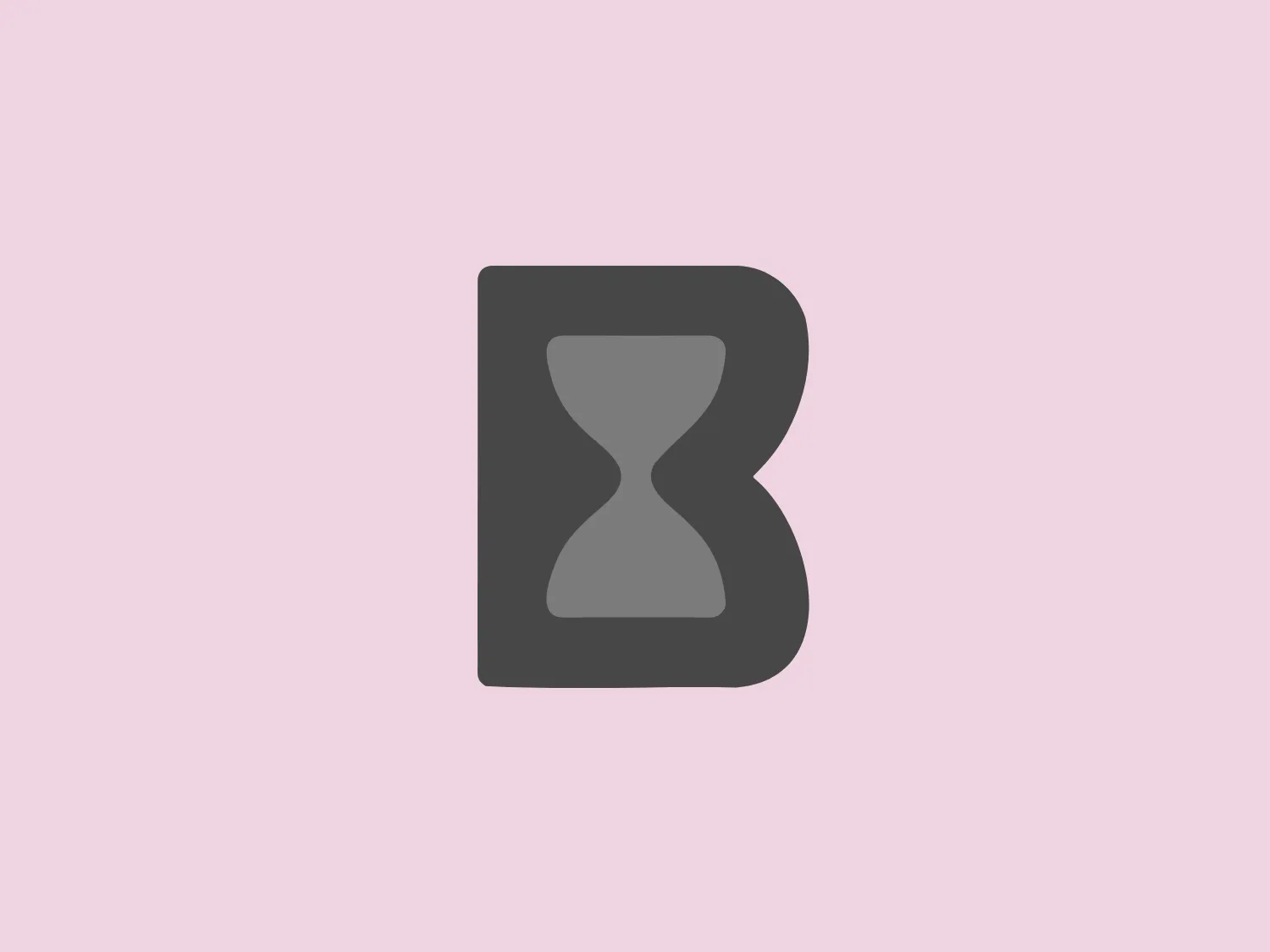 The Bric logo features an abstract, stylized design of an hourglass, with the top and bottom halves forming a continuous shape that resembles the letter 'B'. This shape is rendered in a bright orange color with soft curves and minimalistic styling, set against a plain background. The central part of the hourglass has a contrasting white color which emphasizes the passage of time as suggested by the hourglass symbol. The smooth lines and rounded corners give the logo a modern and friendly aesthetic. Overall, the Bric logo has a clean and simple appeal.