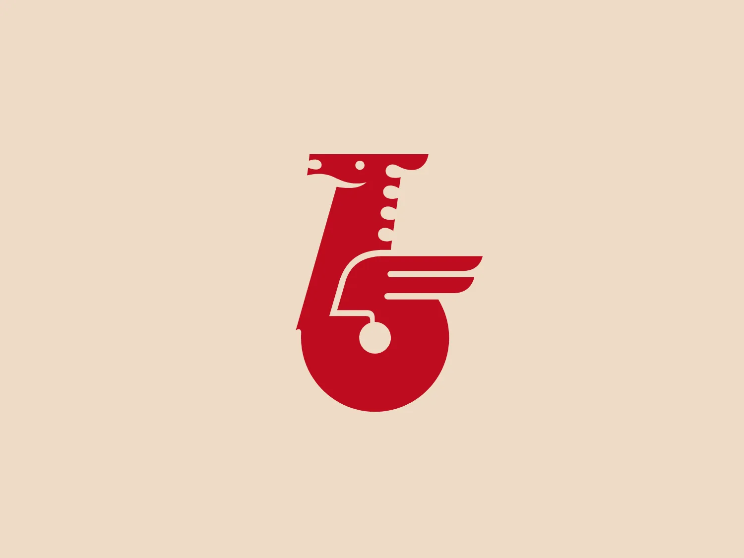 The Benzina logo features a stylized bird created using red and white negative space. The bird is abstractly shaped into the form of a musical note, cleverly combining elements of flight and music. Its body and tail form the round part of the note (the note head), while its neck and beak create the stem and flag of the note. It's a simple yet effective design that achieves a sense of dynamism and creativity. Given the vibrant red of the Benzina logo, a background that offers a neutral contrast while enhancing its modern aesthetic would be ideal.