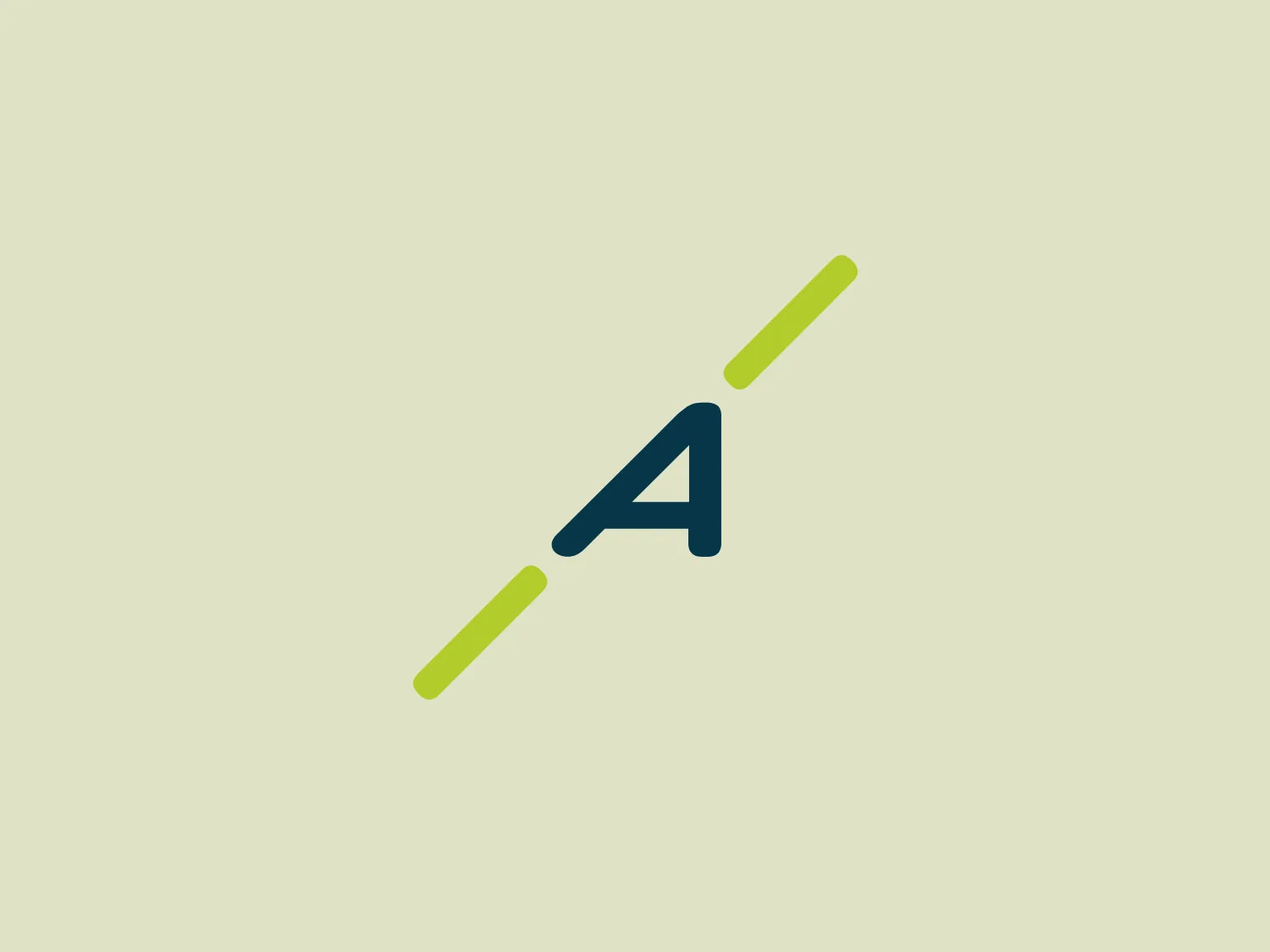 The Adient logo features a stylized letter "A" with a modern and minimalistic design. The "A" is dark blue, possibly navy, with two lime green horizontal lines slicing through it at an angle, giving the impression that the "A" is moving or has a dynamic presence. The blues and greens create a fresh and contemporary feel, suggesting innovation or technology. The lines are evenly spaced, and their interruptions of the "A" shape add interest and a touch of playfulness to the design, while maintaining a professional look.