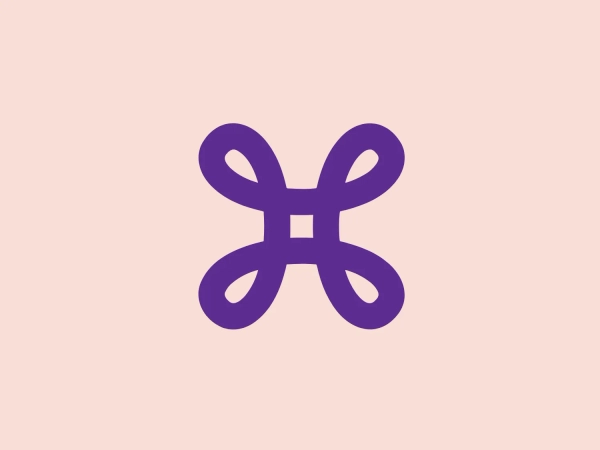 What we like: The stylized, symmetric "X" and infinity symbol combination creates a modern and sophisticated look for Proximus.