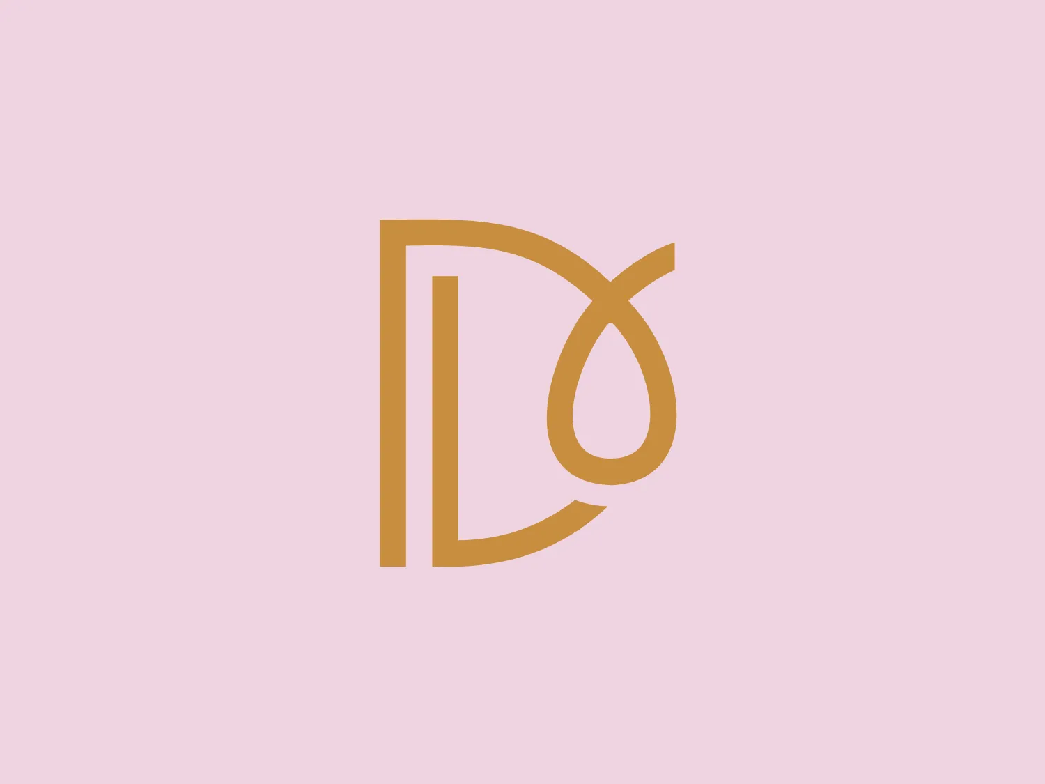 The Deheck logo is a stylized combination of an uppercase 'D' seamlessly integrated with a lowercase 'b.' The logo is crafted with smooth curves and sharp angles to create a modern and minimalist look. A golden hue exudes a sense of luxury and sophistication. The connected letters form a circular negative space at the intersection, adding visual interest.