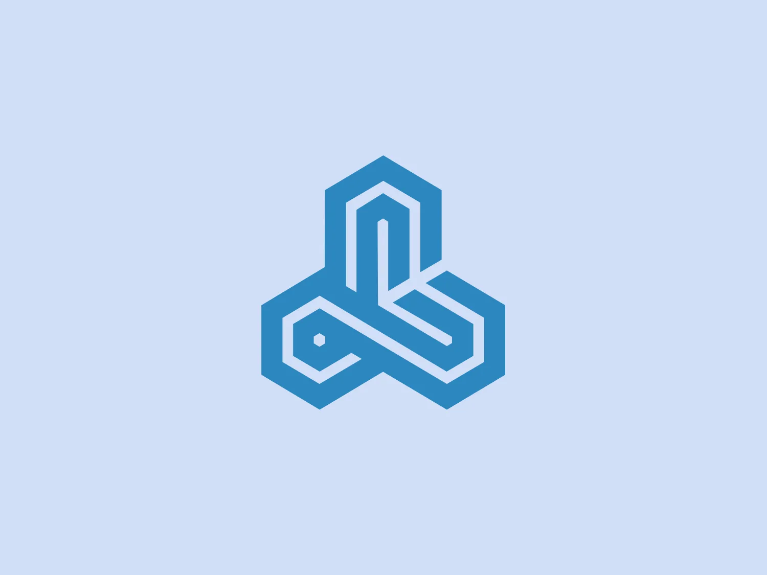 The Grupo Ledesma logo showcases a modern and dynamic design. It features interconnected shapes in various shades of blue, giving the impression of a three-dimensional form. The geometric elements include a vertically oriented hexagon merged with two horizontally aligned shapes, creating a sense of depth. Outlined with a lighter blue and filled with a gradient of blues, the design exudes a contemporary aesthetic. The clever use of negative space within the shapes forms the outline of a letter or symbol, adding an extra layer of visual interest.