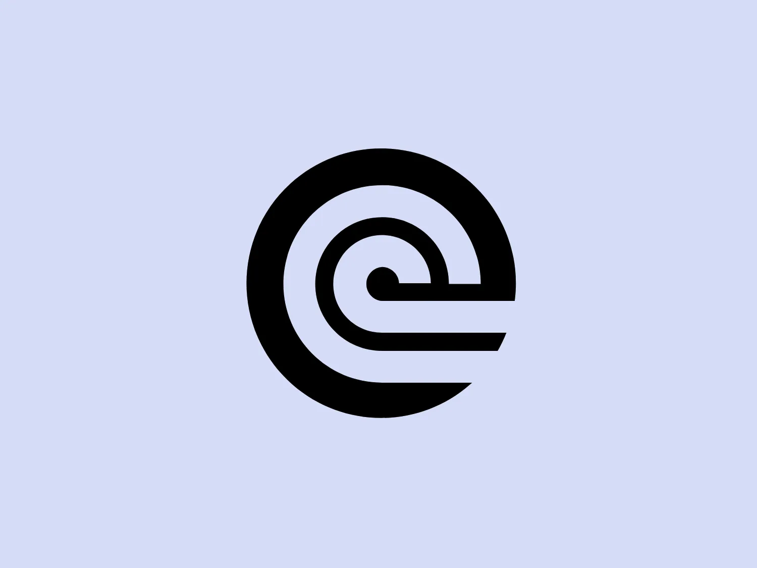 The logo for Rev showcases a captivating monogram intertwining the letters 'E' and 'C' within a seamless circular form. This modern and minimalist design utilizes bold black lines against white negative space, creating a striking contrast. The spiral motion of the 'E' extends into the encompassing 'C', symbolizing unity and continuity. The absence of excessive ornamentation contributes to a professional and enduring aesthetic. With its balanced symmetry, this logo is adaptable for diverse applications.