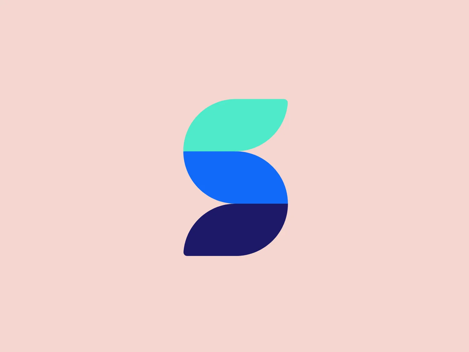 The logo for Secureframe features a stylized, abstract letter "S" formed by three overlapping shapes with a flowing design that gives a sense of motion or transformation. From top to bottom, the colors of the shapes transition from a light teal to dark blue, creating depth and visual interest. The uppermost shape is a soft, minty teal (#00D9A3), the middle one is a rich, royal blue (#007AFF), and the lowermost is a deep navy blue (#001851). The overall design aesthetic is modern, clean, and would likely appeal to tech-savvy or forward-thinking audiences given its gradient and minimalist approach.