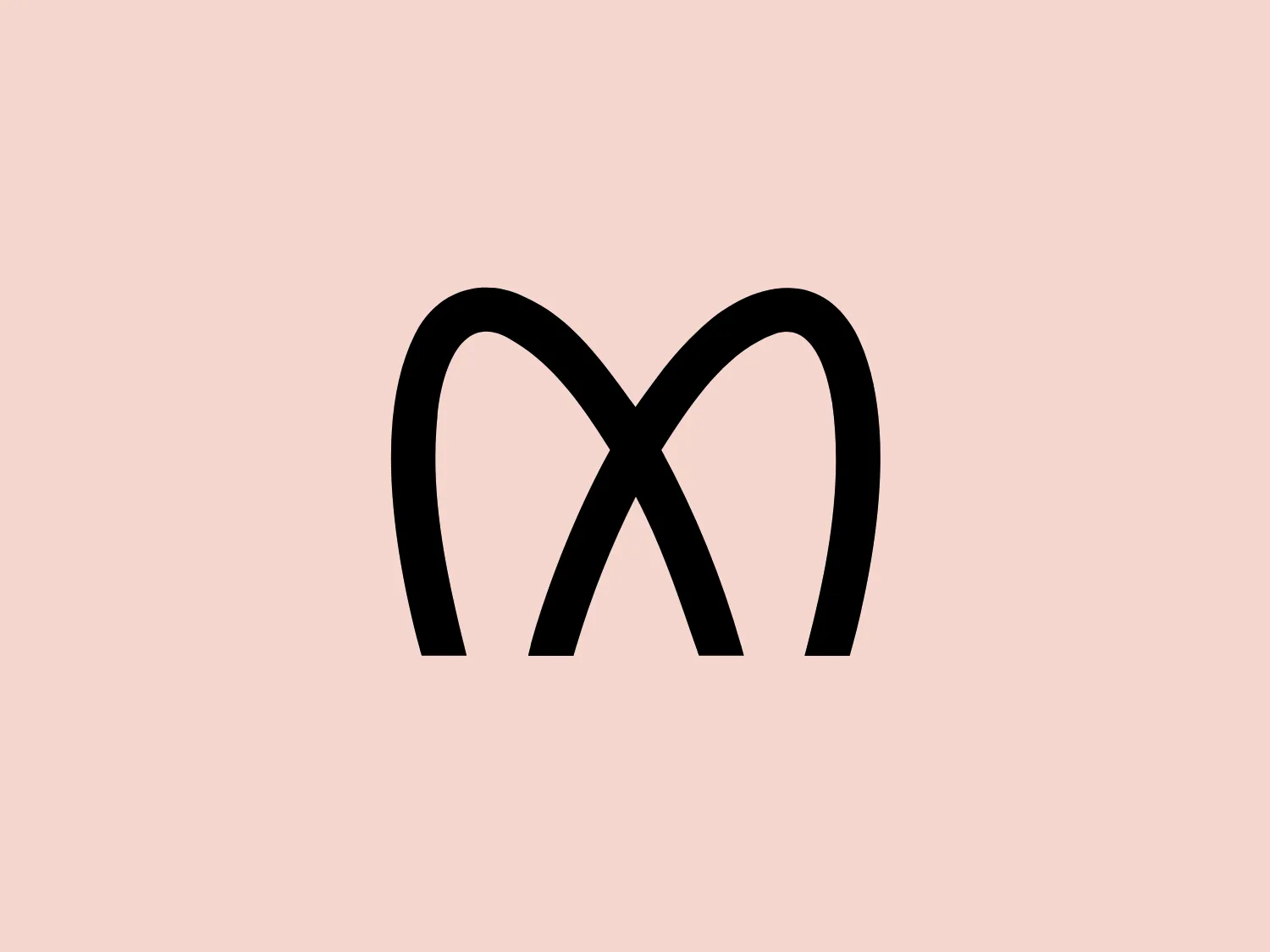 The MIDI Association logo features a bold and stylized design with two arches that converge to form an abstract "M" shape. The symmetrical arches create a sense of balance and stability, resulting in a simplistic and modern design with clean lines and no additional embellishments. The black logo stands out well against lighter backgrounds and has a strong visual presence due to its thick lines and distinct negative space that forms the "M." The minimalistic aesthetic ensures broad versatility for various applications.