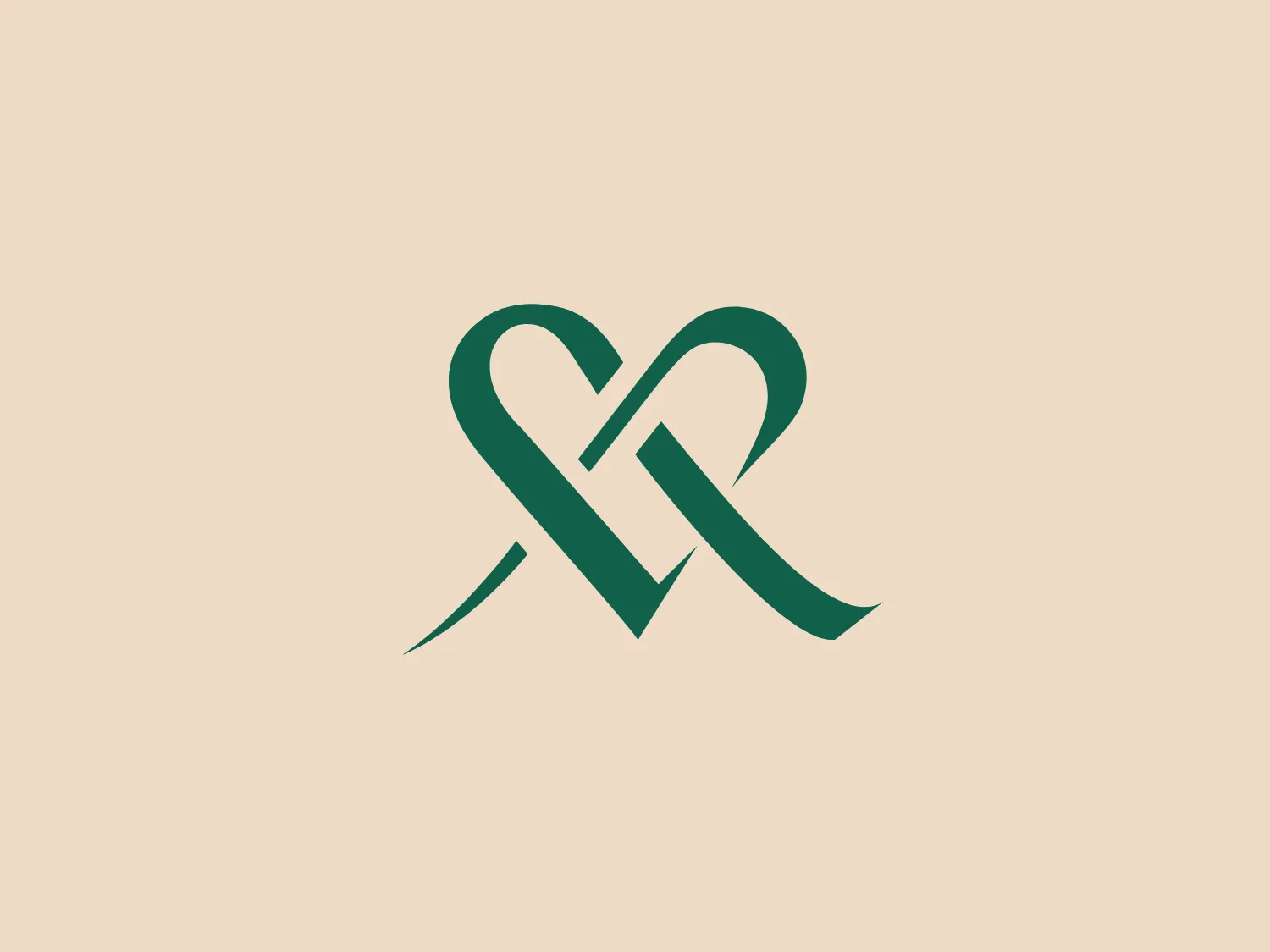 The Mehilainen logo in the image features an abstract design that combines elements of the letter "S" and a heart shape. It utilizes a deep teal color, and the shapes elegantly intertwine to create a continuous flowing line. Its overall aesthetic is modern and sleek, with a sense of fluidity and sophistication. The simplicity of the design allows for versatility across different mediums. Given the bold and solid nature of the logo, a lighter background would complement it well.