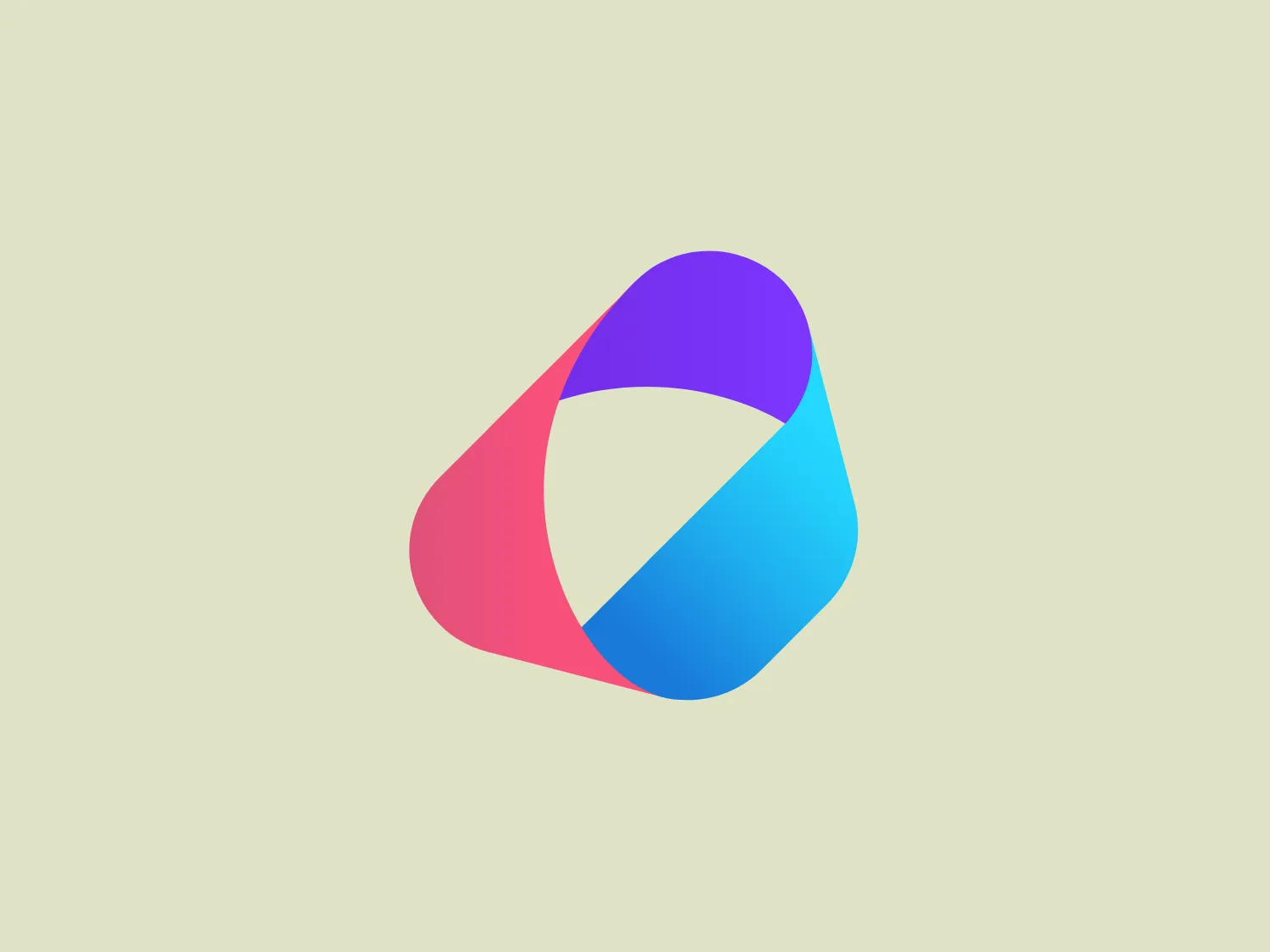 The Orkes logo showcases a three-dimensional, modern design with a continuous, ribbon-like form creating a dynamic loop. The color palette transitions from deep magenta to soft pink and rich teal to lighter sky blue, giving it a vibrant appearance. The semi-transparent effect produces additional shades, adding to its innovative and connected feel.