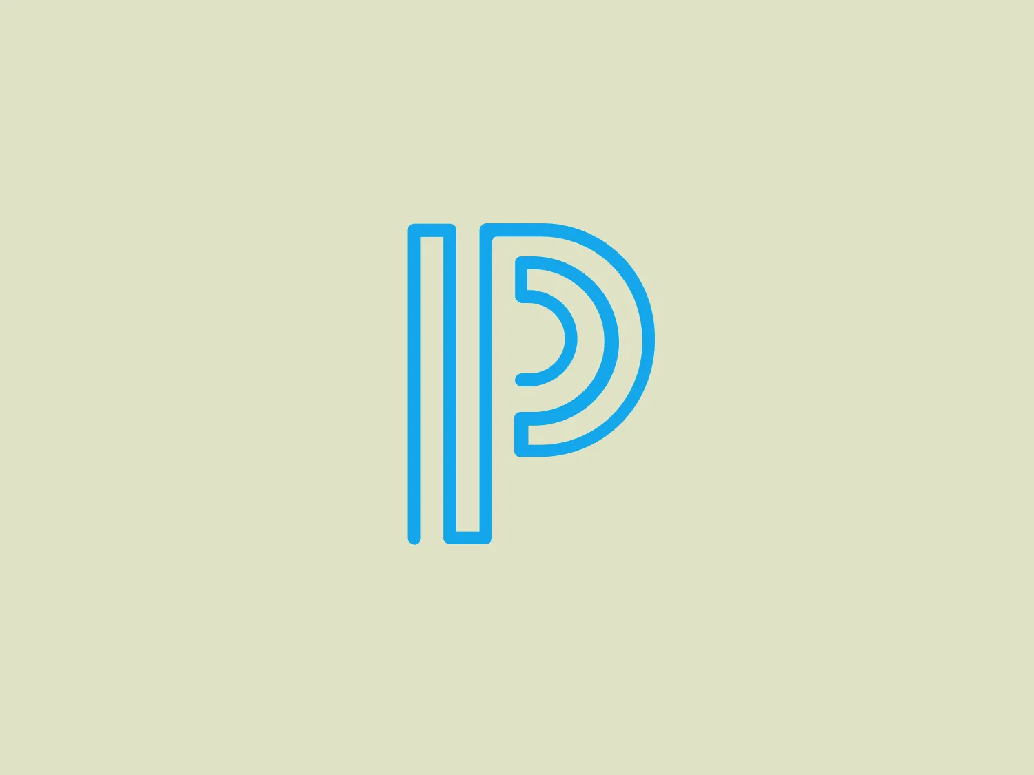 The PowerSchool logo features a stylized letter "P" with a design that combines straight and curved lines. The emblem consists of a bold vertical bar that seamlessly transitions into the curved part of the letter, suggesting a sense of motion or transformation from straight to curved. The color of the logo is a bright turquoise blue, which gives it a fresh and modern vibe. The lines are uniformly thick, contributing to a sense of cohesion and strength in the design. Overall, the logo has a minimalistic and contemporary aesthetic, maintaining a balance between simplicity and distinctiveness.