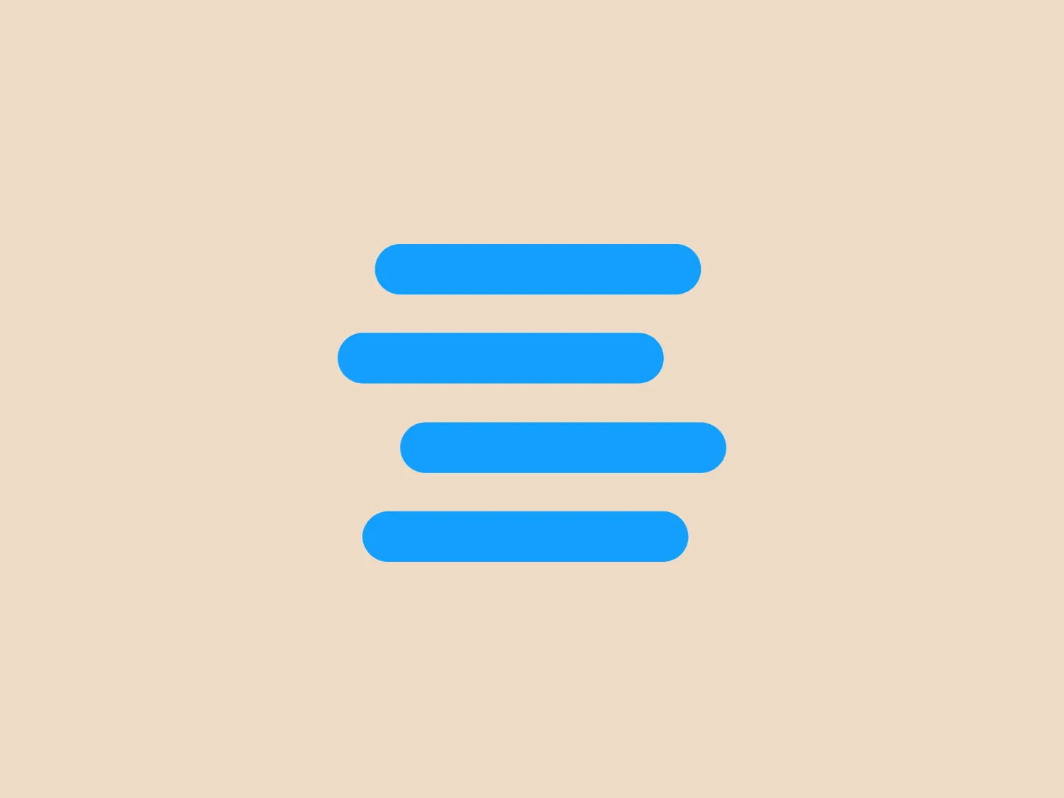 The StackSocial logo features three horizontal bars decreasing in size from top to bottom. The bright blue color exudes reliability and professionalism, while the spacing between the bars creates a sense of openness and accessibility. This design is simple, modern, and possibly indicative of a minimalist aesthetic. The bars may represent a menu icon, commonly used in digital interfaces to indicate a list or navigation.