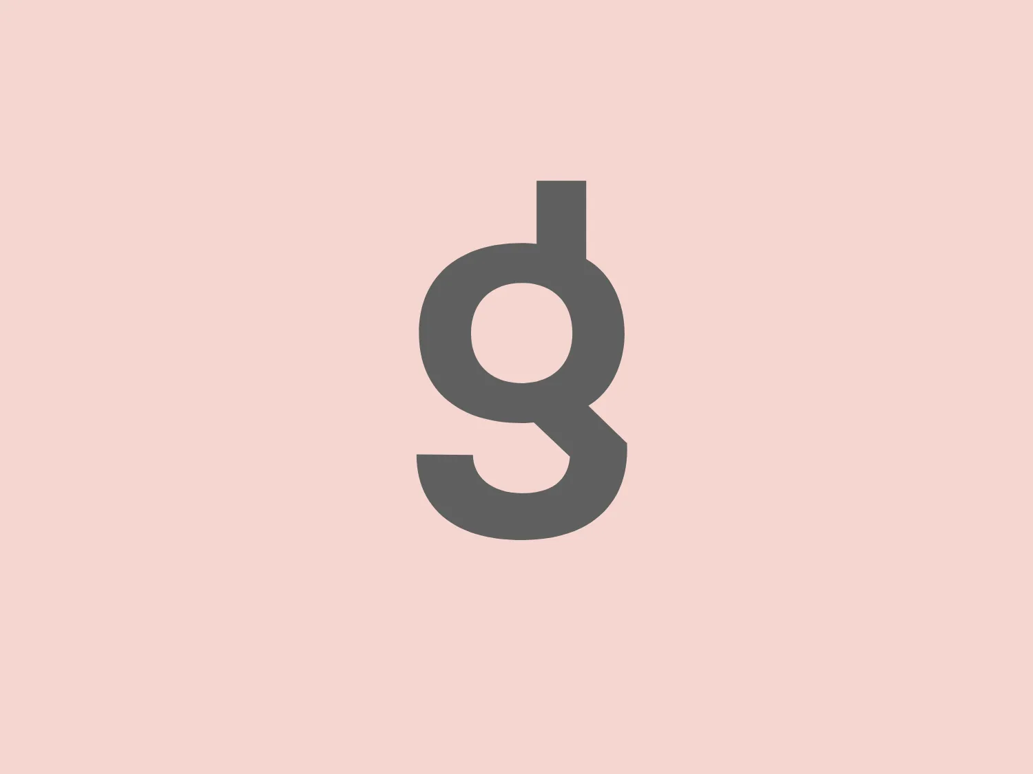 The Enigma logo features a stylized lowercase letter 'g' with a modern and minimalist design. The warm, flat orange color gives it a welcoming and energetic look. The 'g' has a unique appearance with the extension slightly bending downward and a cut ear at a right angle, adding a geometric touch to the otherwise round form.