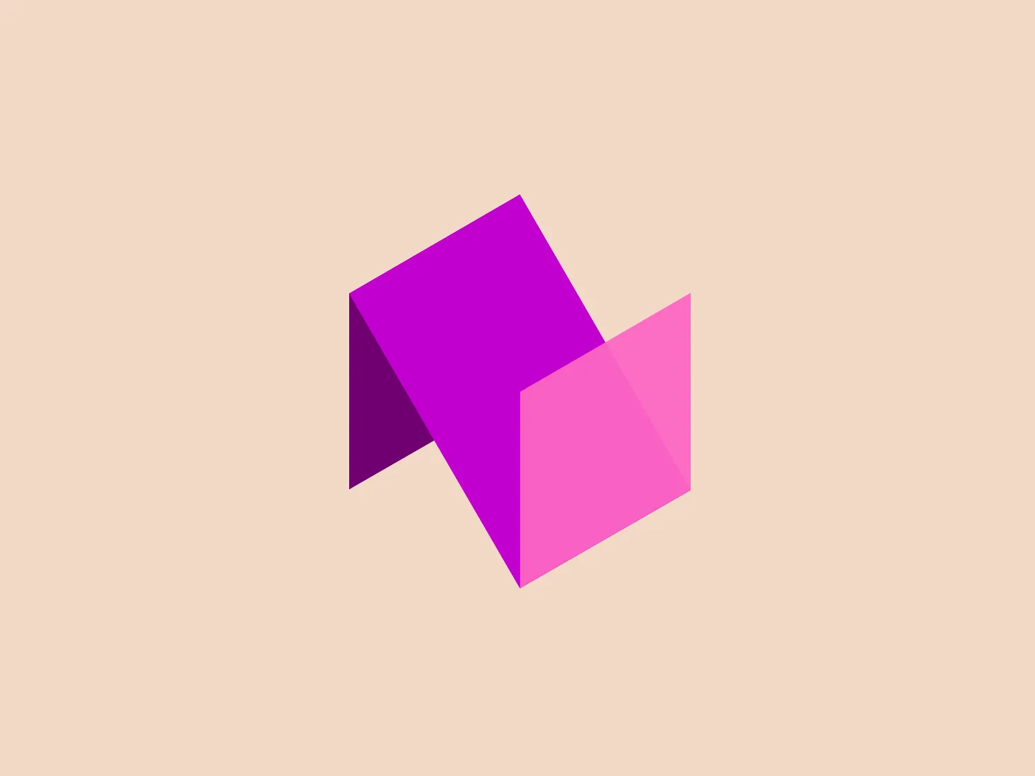 The Nozbe logo showcases an abstract, geometric design with two intertwined shapes resembling stylized letter 'N's or arrows pointing in opposite directions. It incorporates a vibrant gradient transitioning from a purplish-pink hue to a lighter, soft pink, imparting a modern and dynamic feel. The design employs minimalist techniques, incorporating clean lines and flat surfaces to convey a sense of movement and interconnectivity. The overall aesthetic is sleek and contemporary, making it ideal for diverse branding and tech-oriented applications.