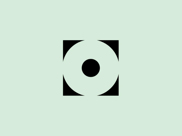 The Channel O logo's minimalistic and bold design with strong geometric elements stands out and conveys a modern and professional feel.