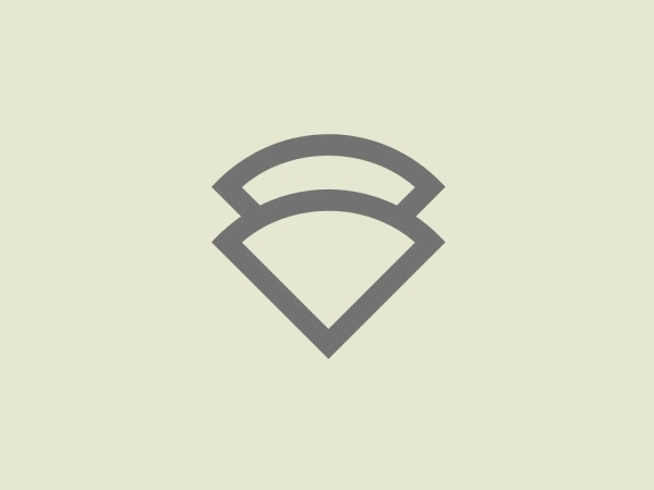 What catches our eye is the modern and clean aesthetic of the stylized shield or marker, representing innovation, precision, protection, and guidance.