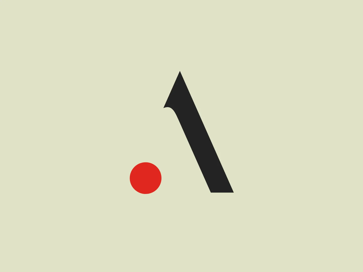 The .art Domains Logo is a simplistic and modern design that consists of two geometric shapes. The design features a solid black arrow with a sharp, clean line design pointing upwards to the right, symbolizing direction, growth, or progress. Additionally, a solid red circle is positioned at the bottom left of the arrow, suggesting a starting point or a focal attention element. This minimalistic design uses a bold contrast between the black and red, lacking any additional embellishments or text, giving it a versatile and scalable quality. Its simplicity allows for easy recognition and is well-suited for a tech or finance industry context.