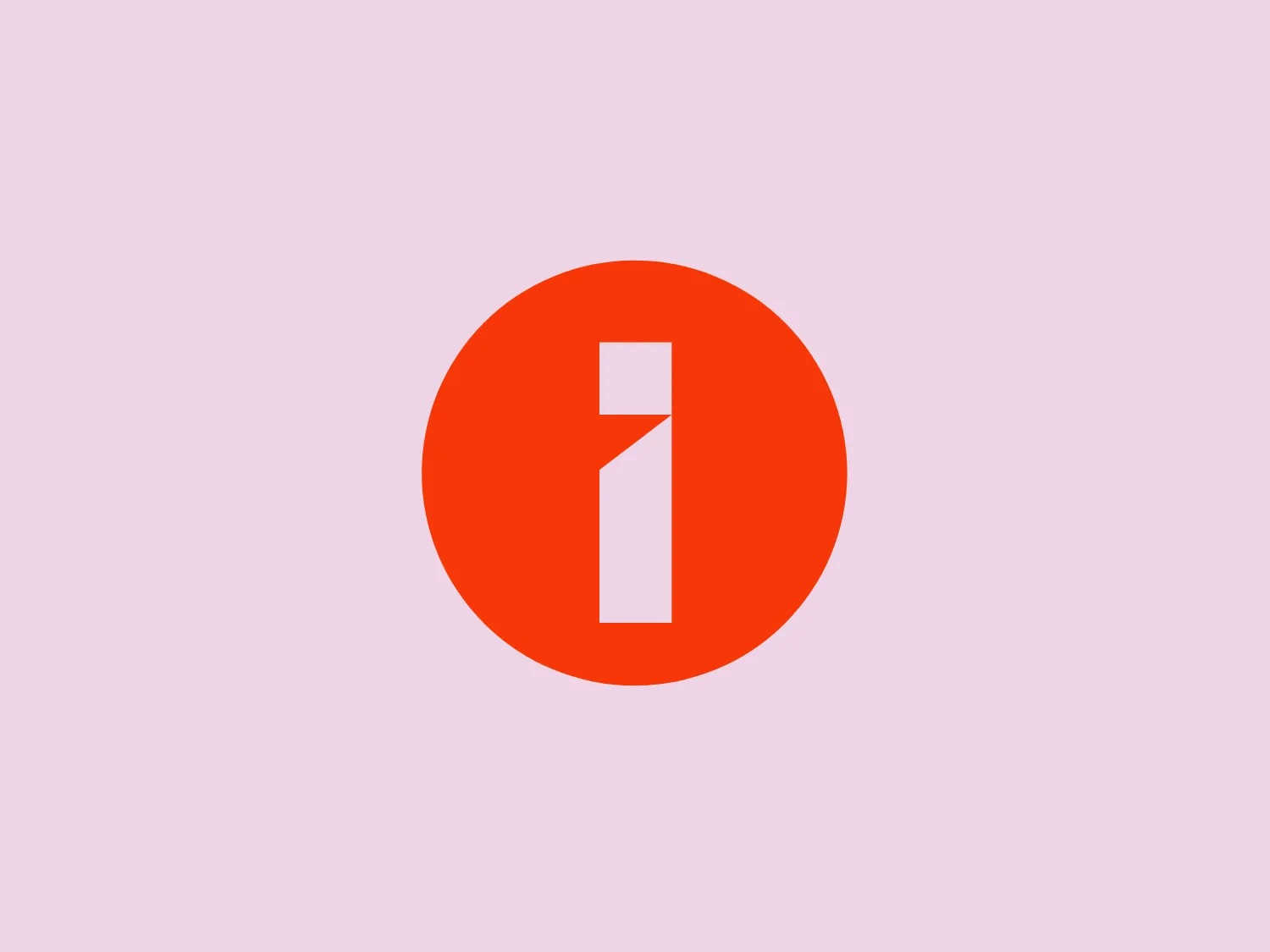 The Immediad Group logo features a bold, white lower-case letter 'i' situated at the center of a vibrant orange circle. The modern sans-serif typeface emphasizes clarity and readability, creating a simple yet striking design. The stark contrast between the white 'i' and the orange circle ensures the logo is eye-catching and memorable, while also suggesting energy and approachability. The minimalistic approach conveys a sense of innovation and friendliness.