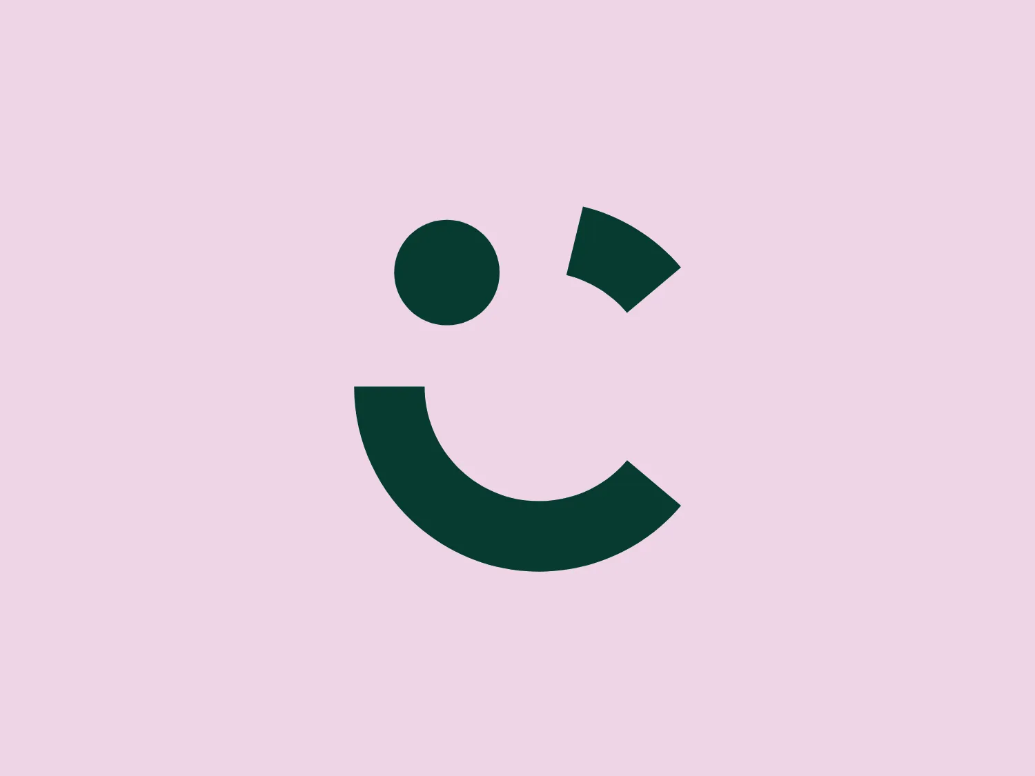 The Careem logo features a stylized design with dark green elements. It consists of geometric shapes creating an abstract form that appears to represent a figure in motion or a circular interaction. The logo comprises one full circle, a quarter-circle, and a crescent-like shape, all assembled in a dynamic and balanced composition. The clean lines and minimalistic approach give the logo a modern and professional look. The dark green color suggests growth, vitality, and a connection to nature or sustainability.