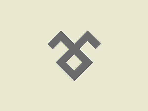 Something we like: The modern and stylized geometric design conveys a sense of energy and expansion, making it visually captivating.