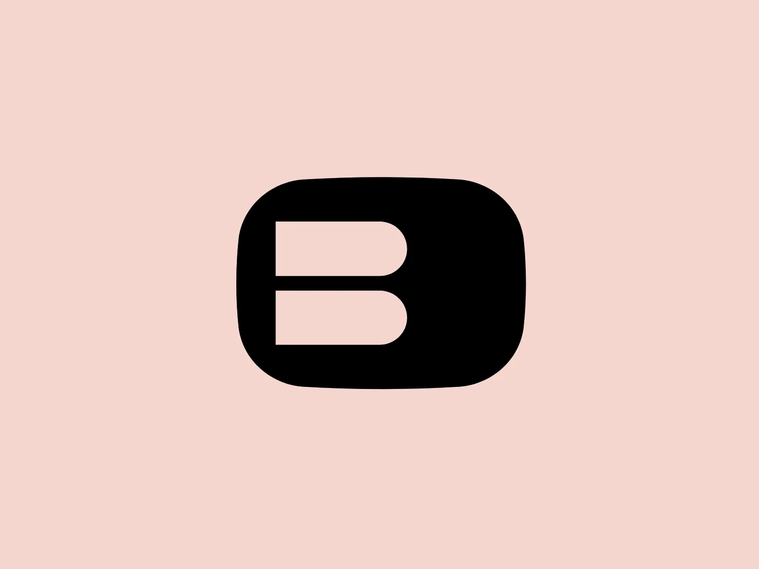 The Buckle logo is a modern and striking representation of the letter "B." It is composed of a bold, black rectangle with rounded corners, creating the main body of the letter, and a smaller, similarly shaped rectangular cutout that defines the letter’s vertical spine. The design emphasizes geometric shapes and minimalism, and its stark contrast would enhance its boldness and visibility on a lighter background.