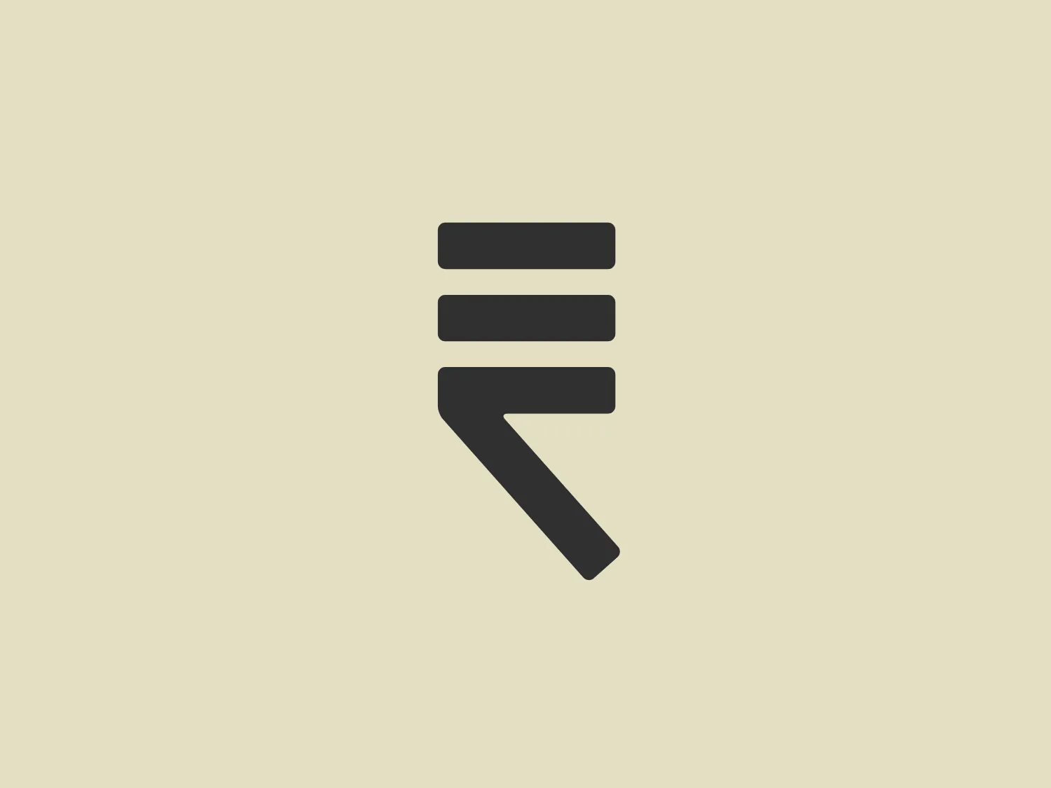 The logo presented for Equality California is a minimalist geometric design composed of stylized, horizontal bars gradually increasing in width from top to bottom and abruptly descending with a diagonal line to form a right angle. The image features a bold and flat color palette, primarily in a warm shade of coral or red-orange, and embodies a modern and abstract interpretation of a letter or symbol. The simplicity of the design makes it versatile and easily recognizable. Given the warmth of the logo's color, a neutral, light background would complement it well without competing for attention.